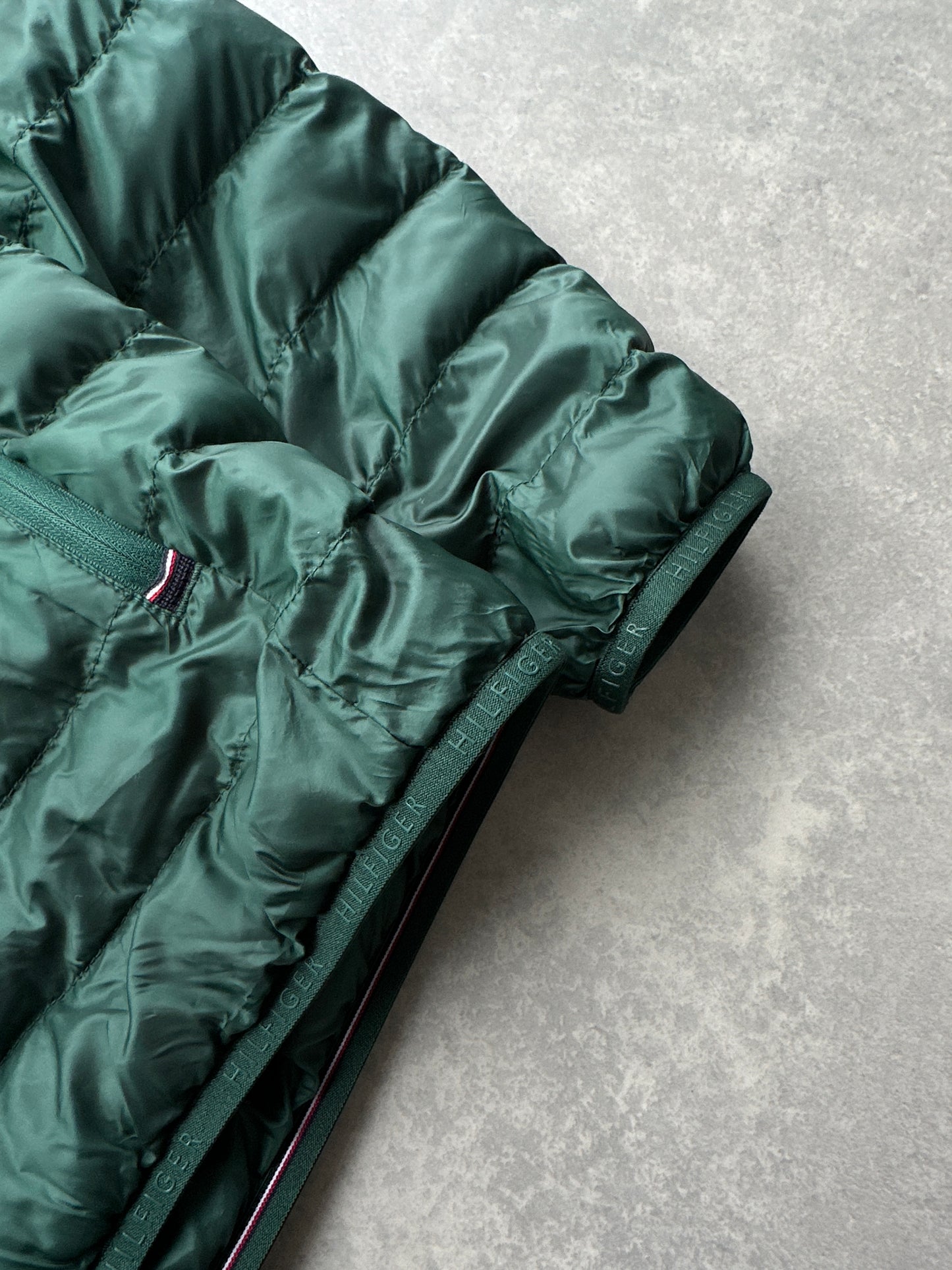 Tommy Hilfiger muška zelena puffer jakna (S)