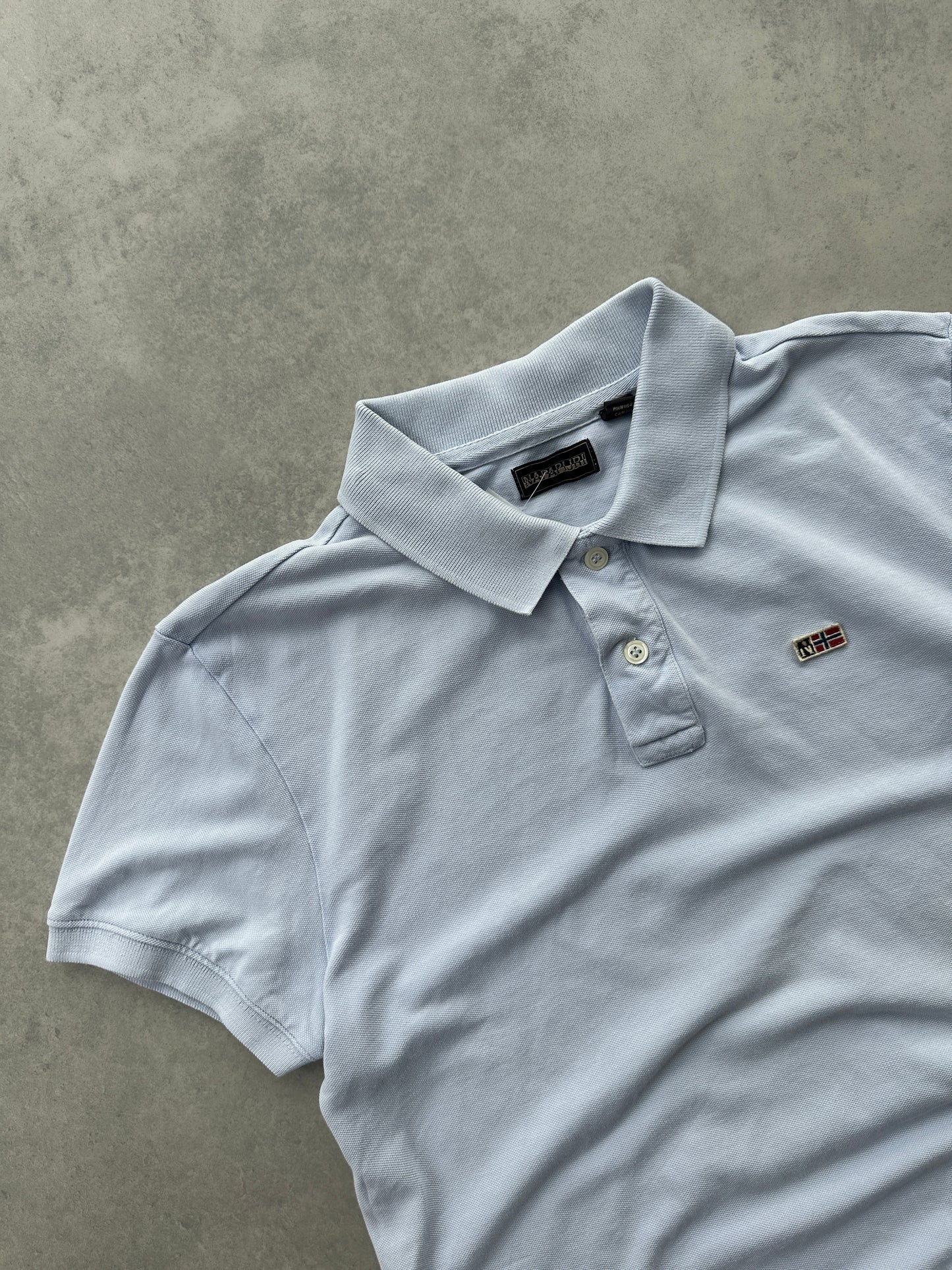 Napapijri muška plava polo majica (XL)