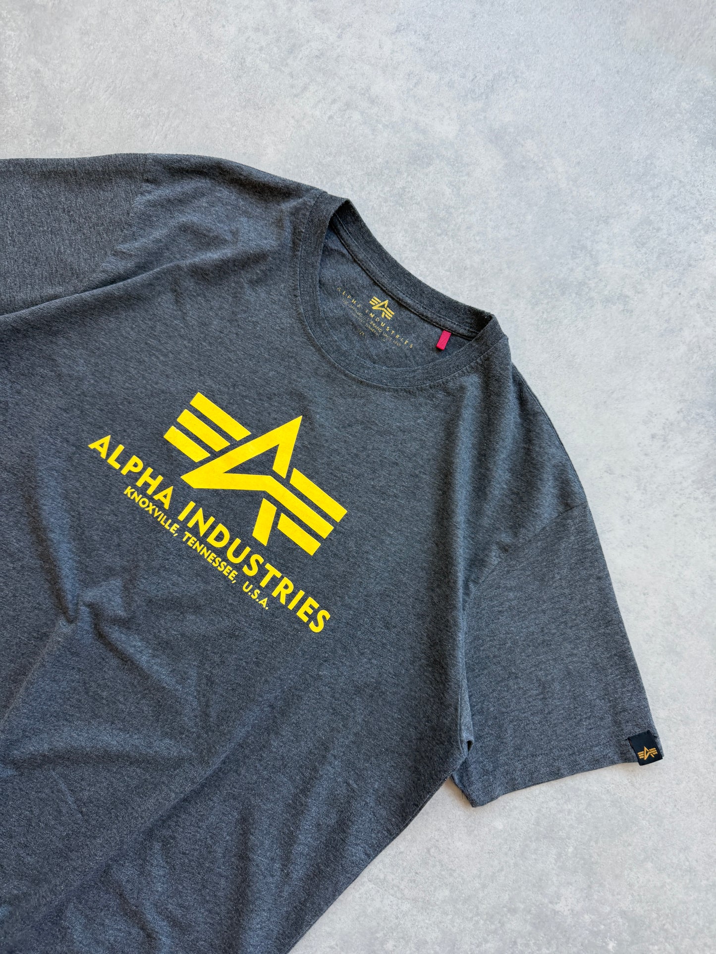 Alpha Industries muška siva majica (L)