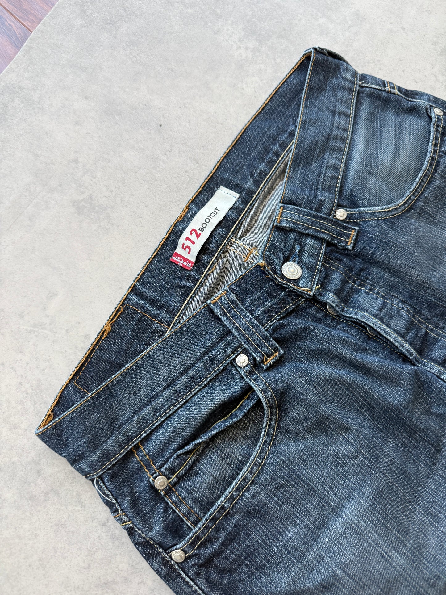 Levis 512 Bootcut muške farmerke (32x36)