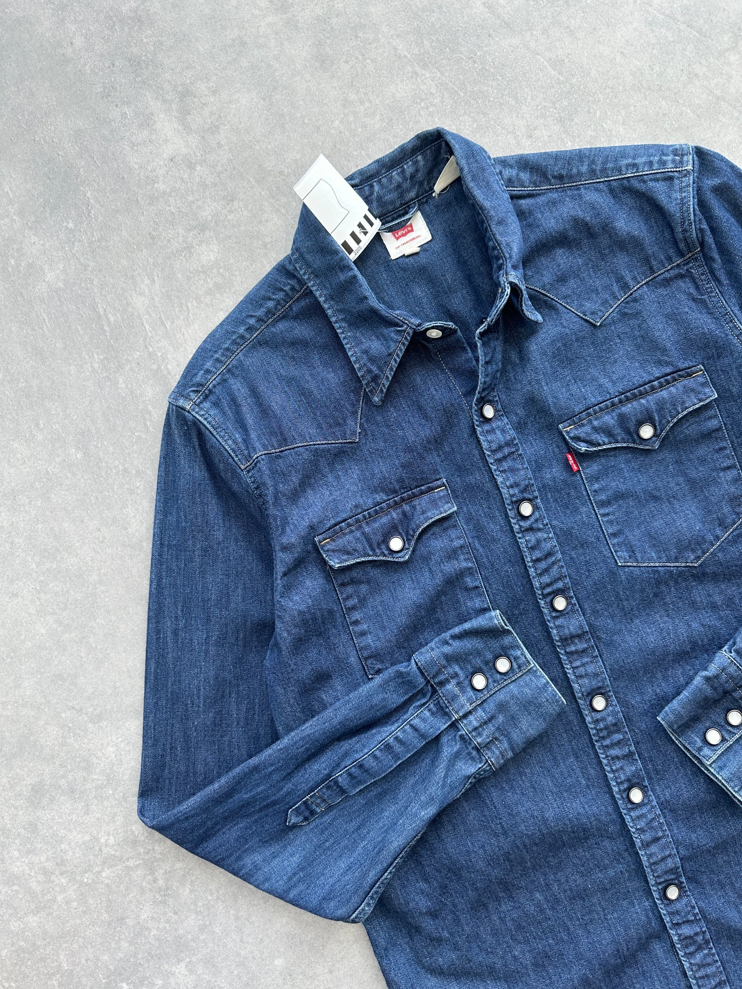 Levis muška teksas košulja (S)