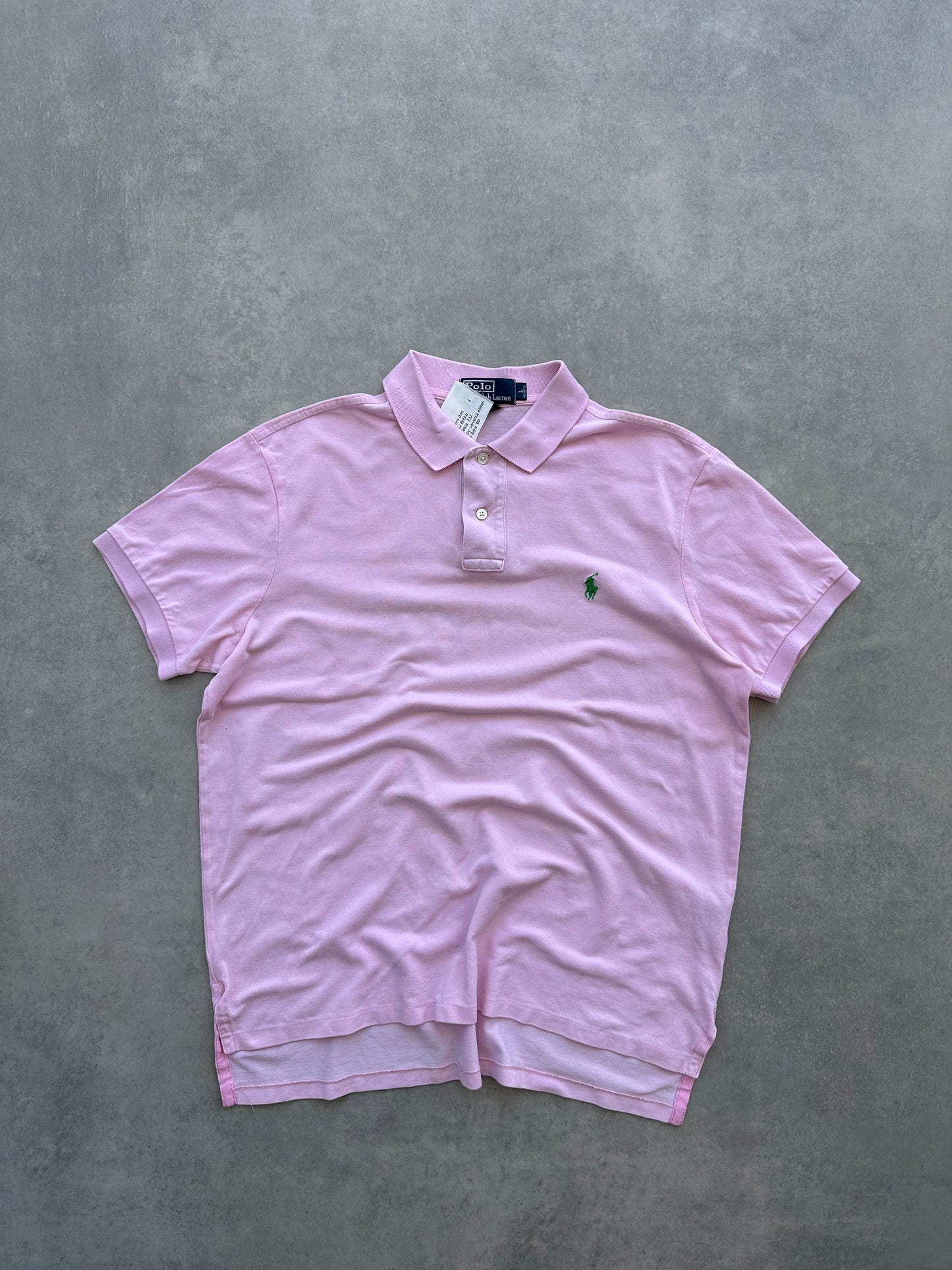 Polo by Ralph Lauren vintage muška roza polo majica (L)