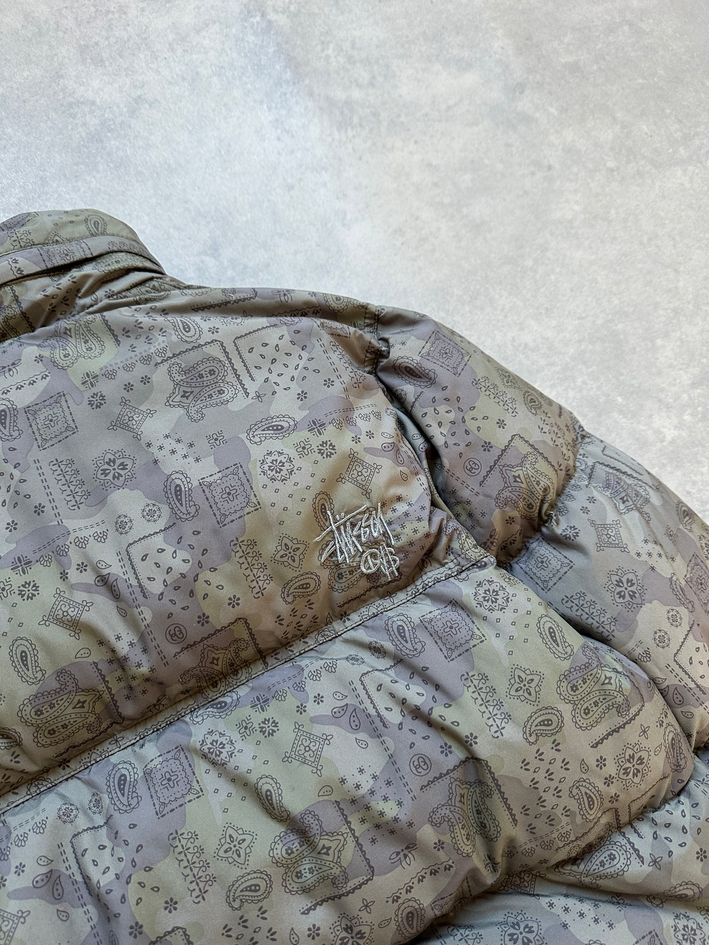 Stussy Authentic Gear vintage 90s muška puffer jakna (L)