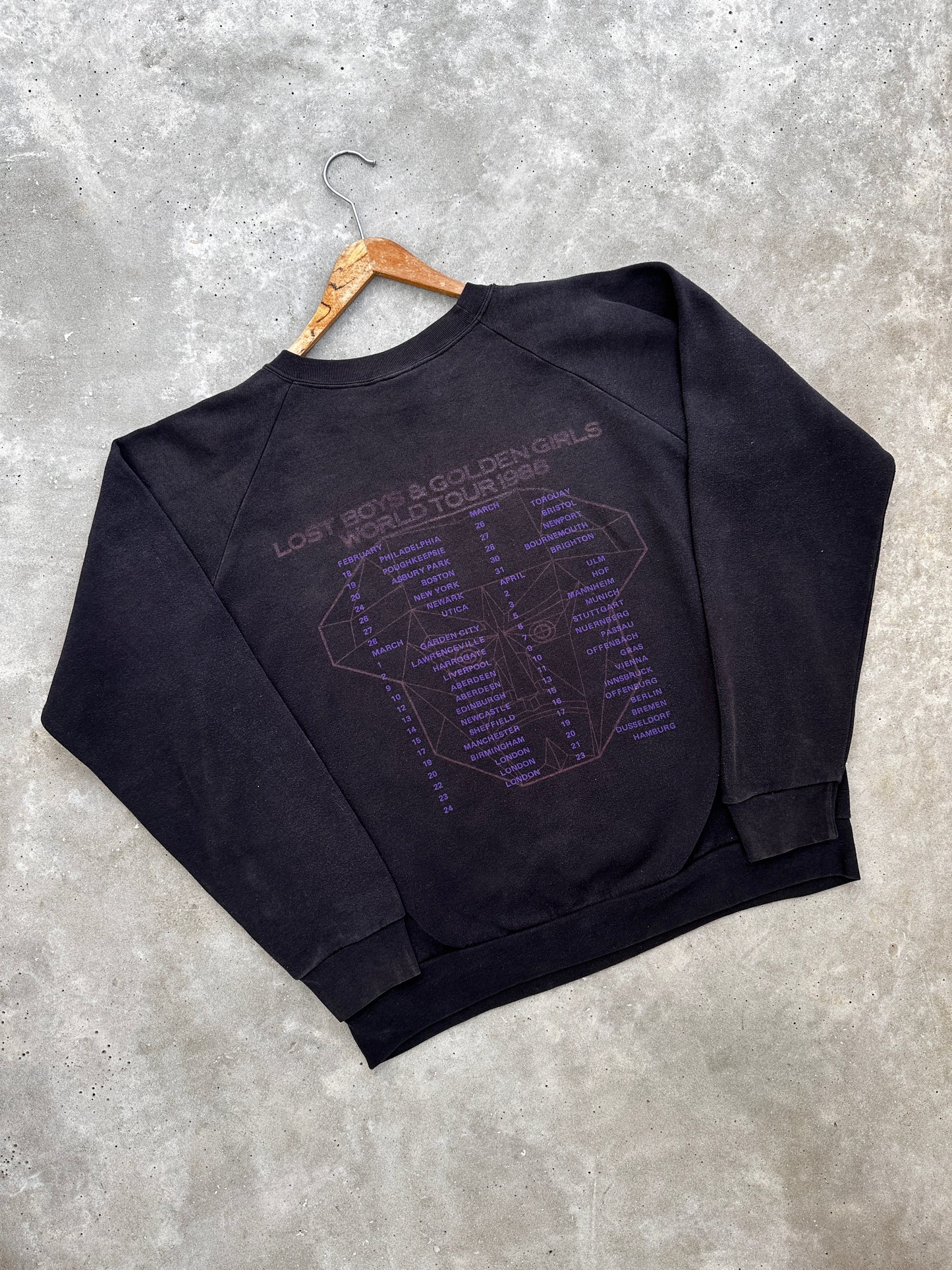 Meat Loaf 1988 Lost Boys & Golden Girls vintage muška dukserica (M)