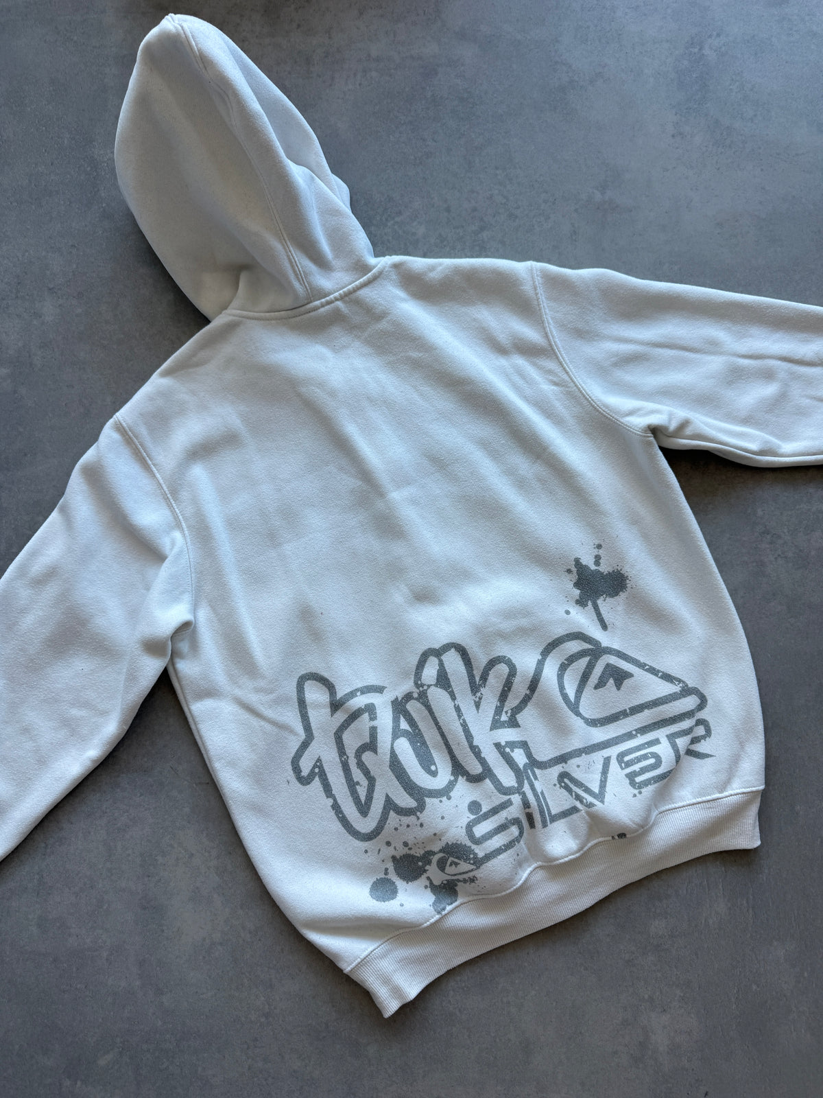 Quiksilver 2000s muška bijela dukserica (M)