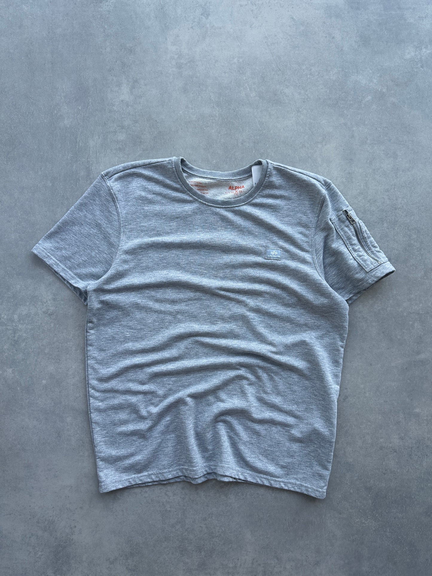 Alpha Industries muška siva majica (L)