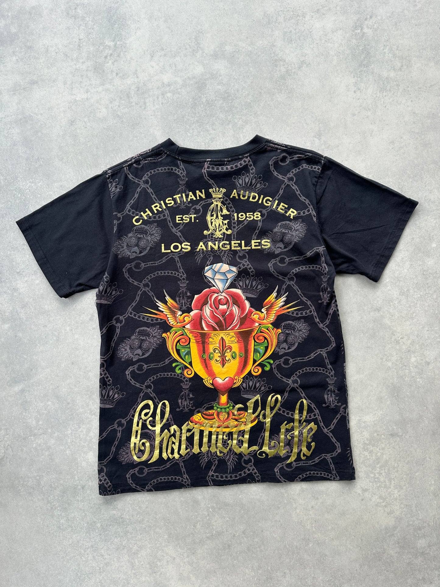 Christian Audigier 2000s ženska majica (M)