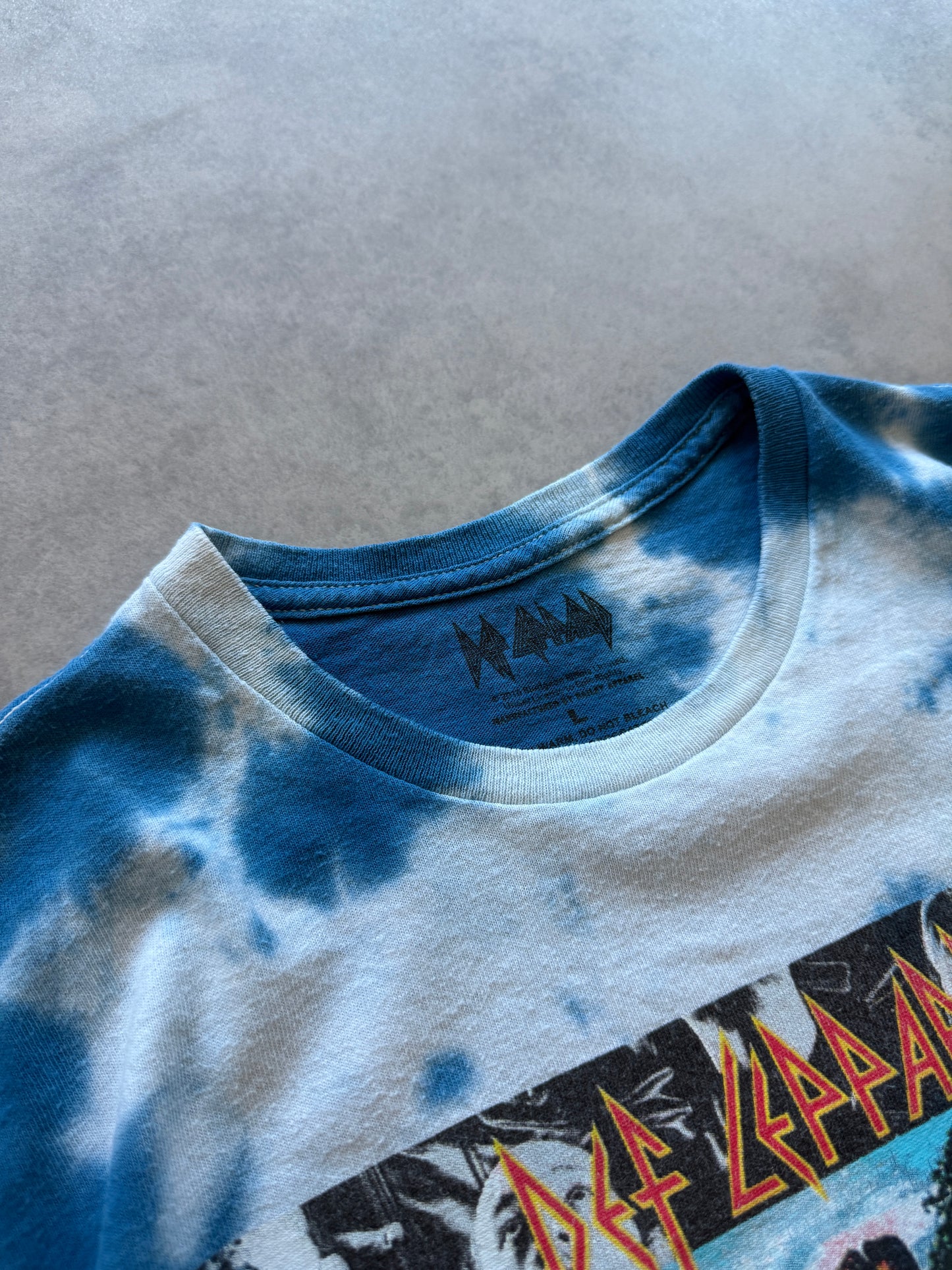 Def Leppard muška tiedye bend majica (L)