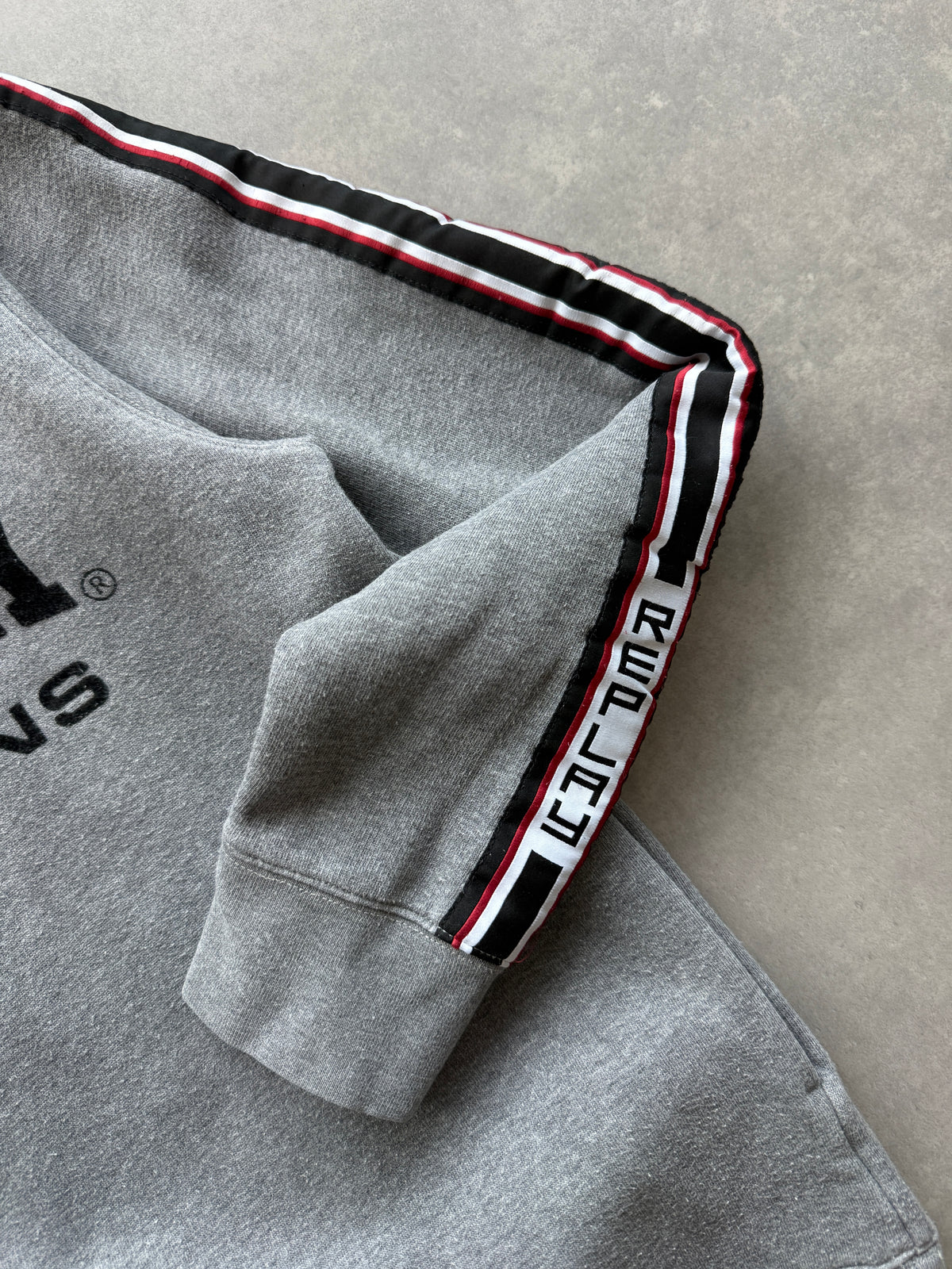 Replay muška siva slim fit dukserica (M)