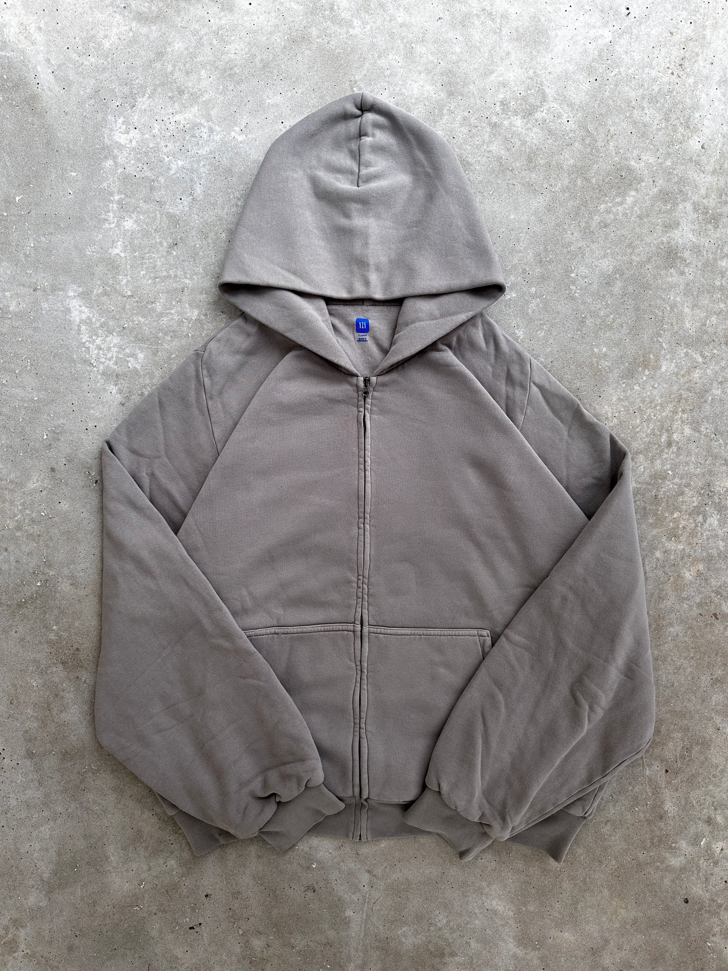 Yeezy x Gap Light Grey Zip - Up muška dukserica (XL)