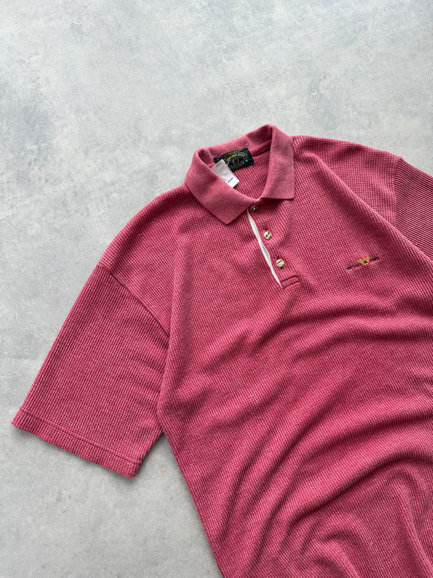 Armani Jeans 2000s muška bootleg polo majica (L)