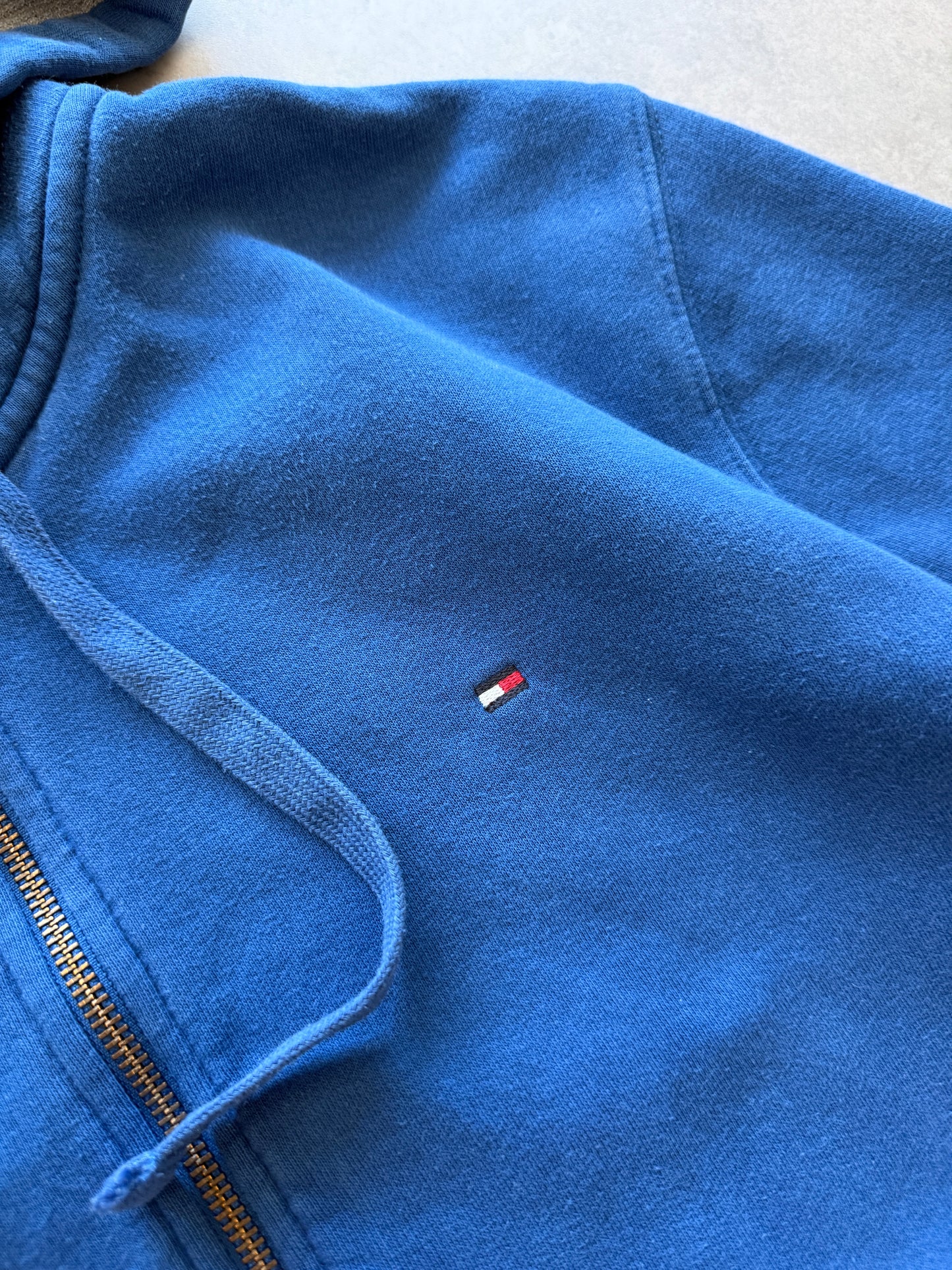 Tommy Hilfiger muška plava zip dukserica (M)