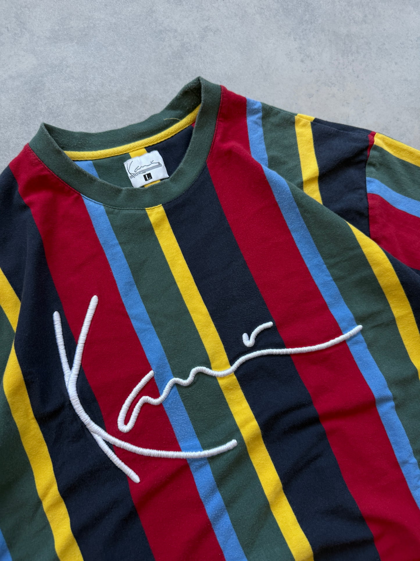 Karl Kani muška prugasta oversized majica (L)