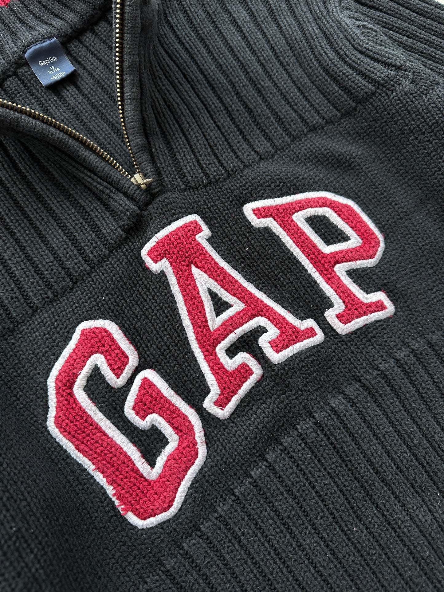 Gap 1/4 zip djecija dukserica (XL)