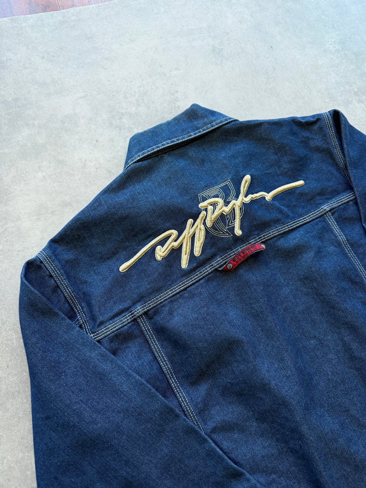 Ruff Ryders 2000s muška oversized teksas jakna (M)