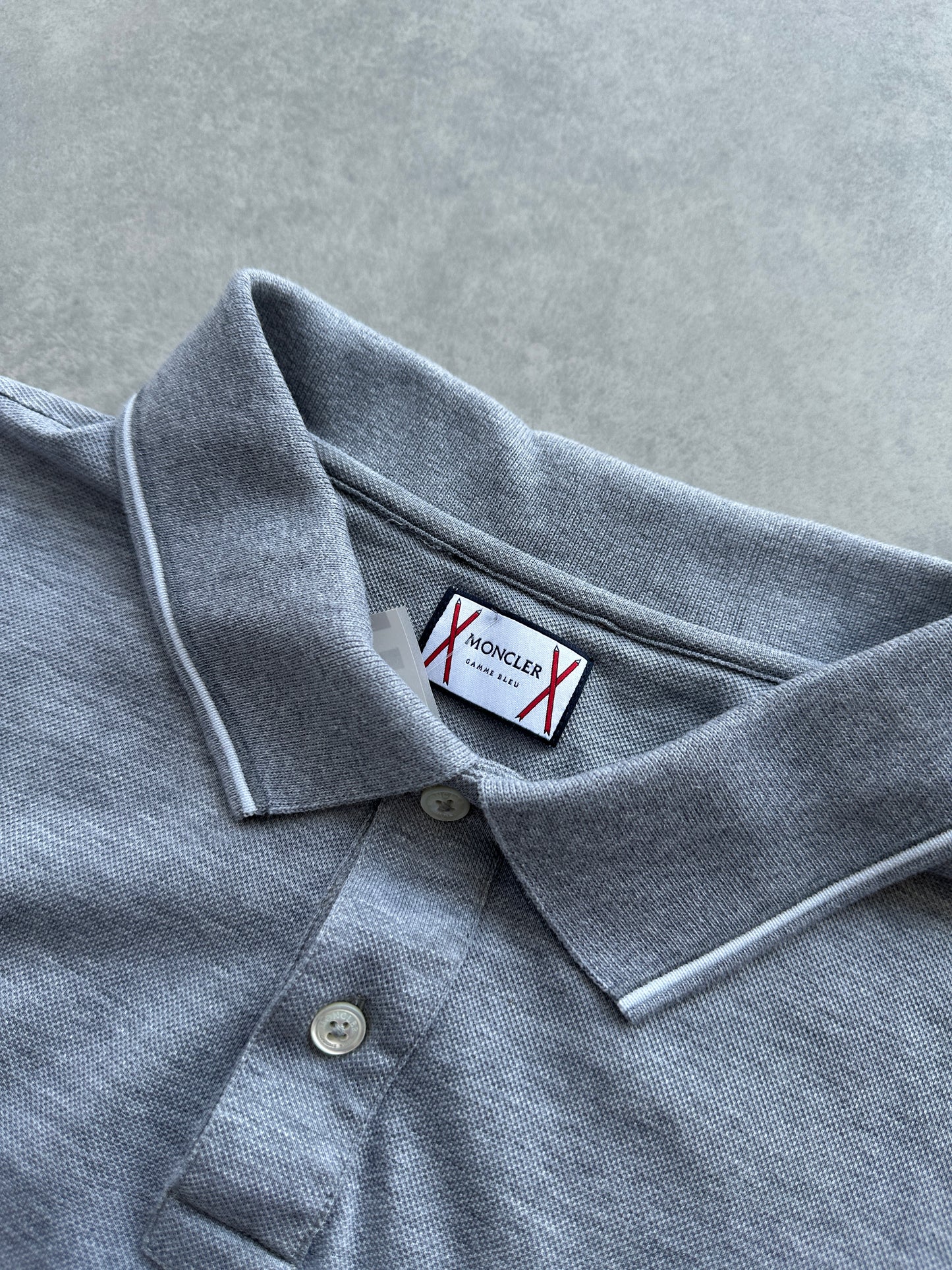 Moncler muška siva polo majica (M)
