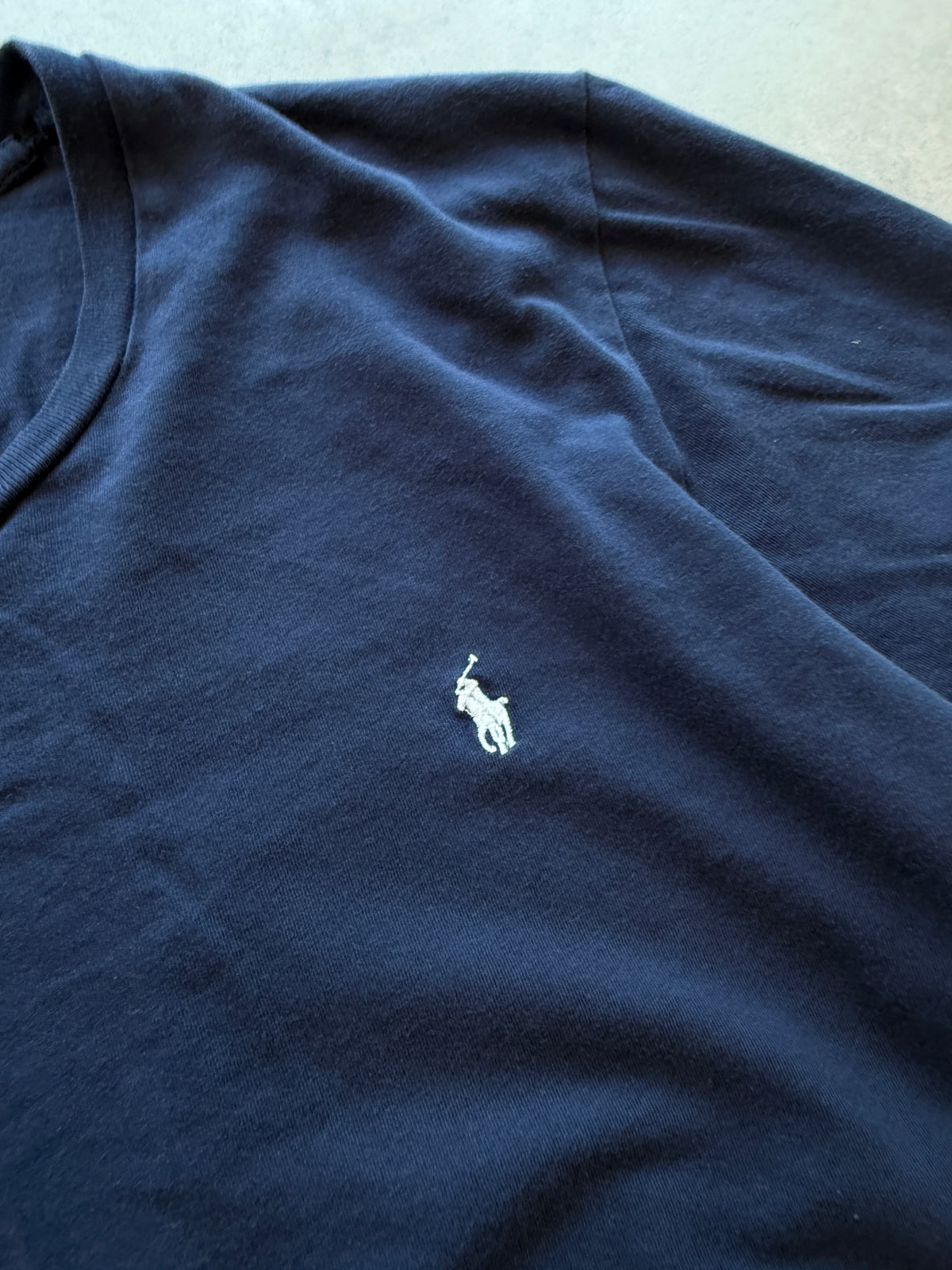 Polo by Ralph Lauren muška basic navy plava majica (L)