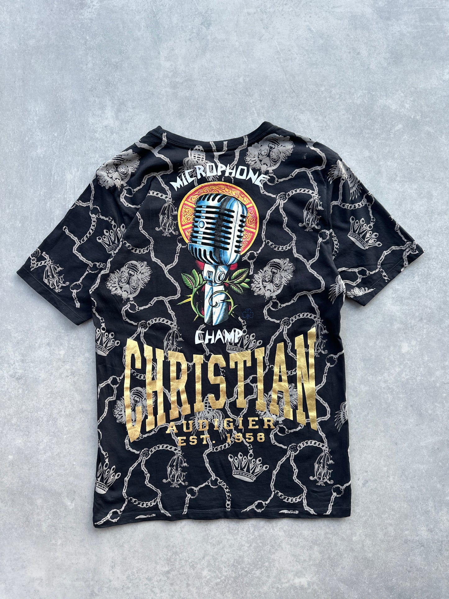 Christian Audigier Y2K ženska majica (M)