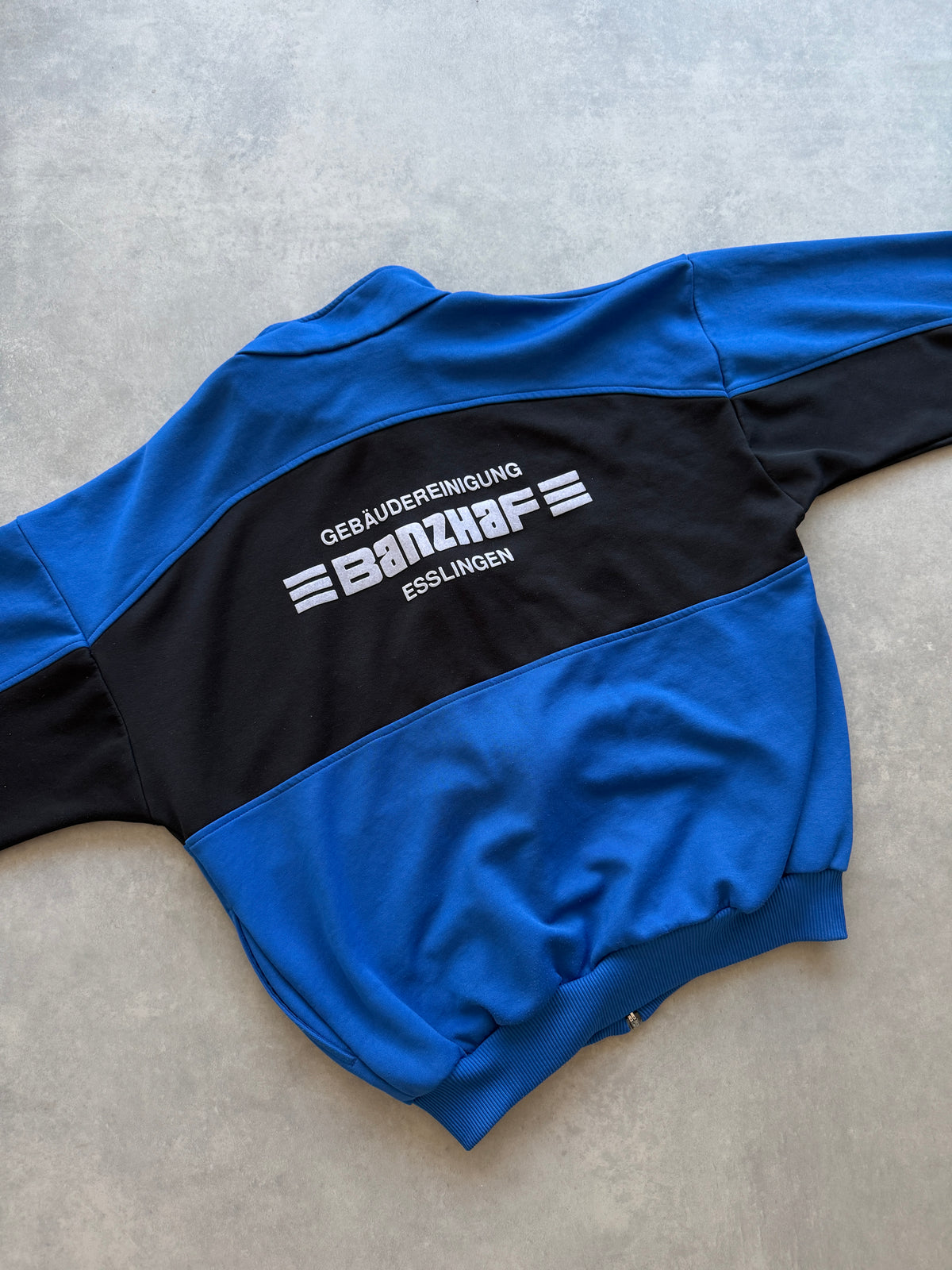 Adidas vintage muška plava zip dukserica (L)