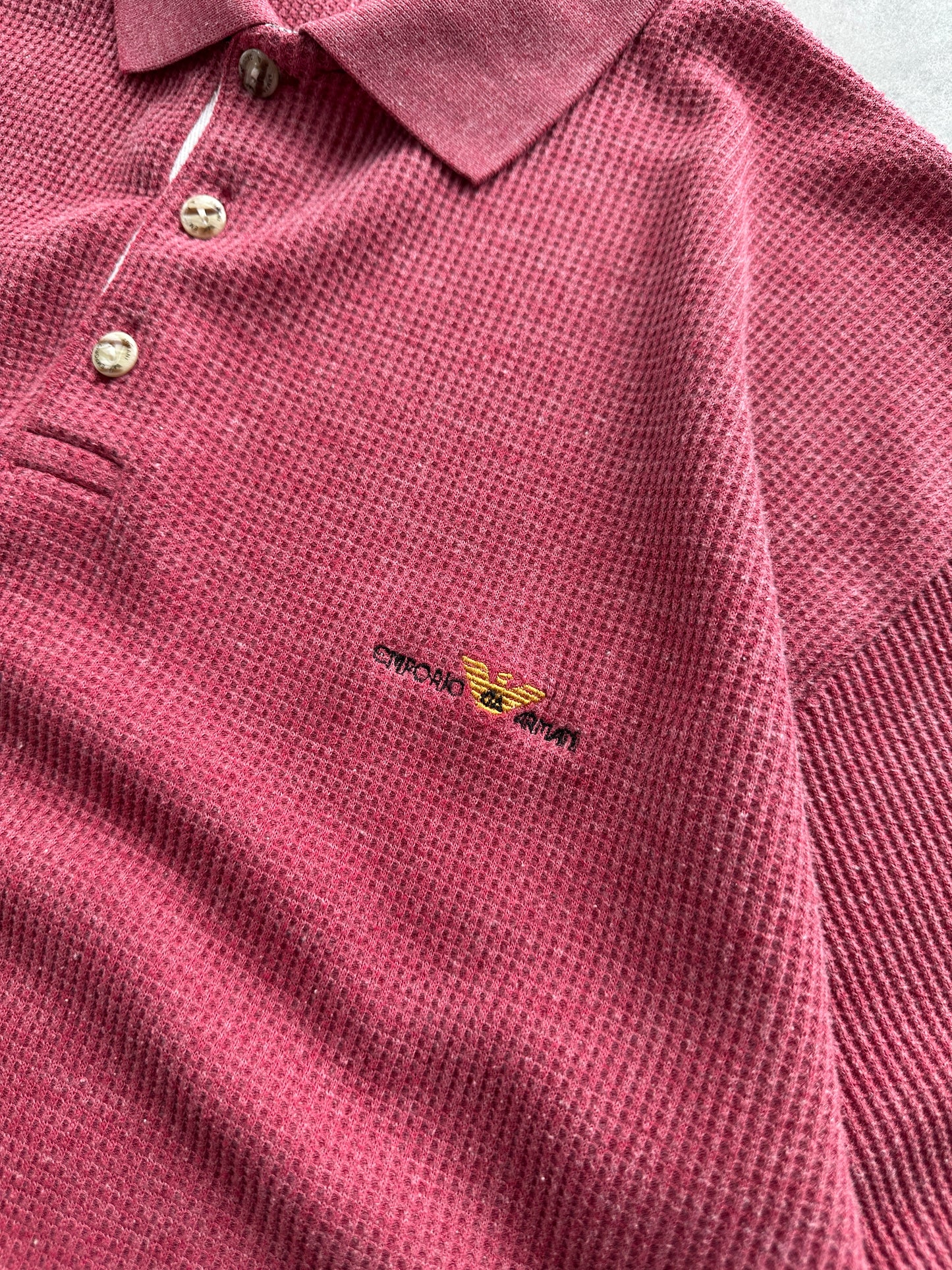 Armani Jeans 2000s muška bootleg polo majica (L)