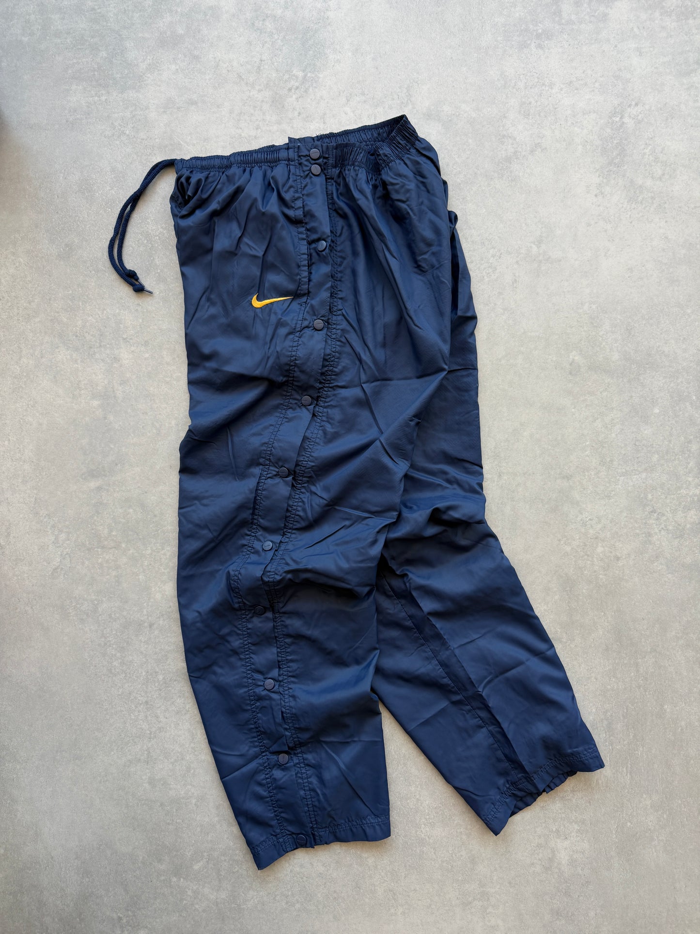 Nike 90s muška button down baggy šuškava trenerka (XL)