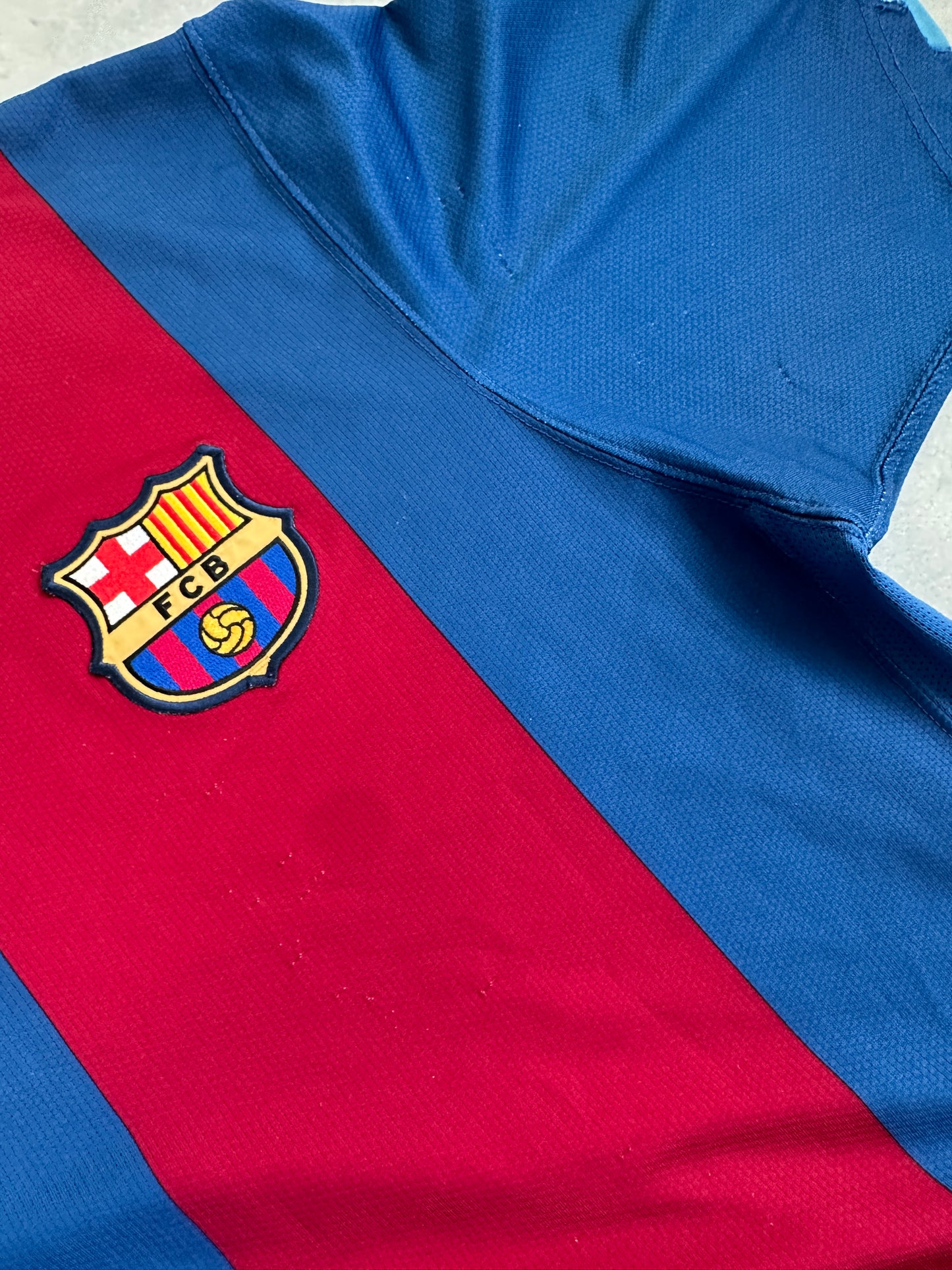 Nike x FC Barcelona 06/07 Home Kit muški dres (L)