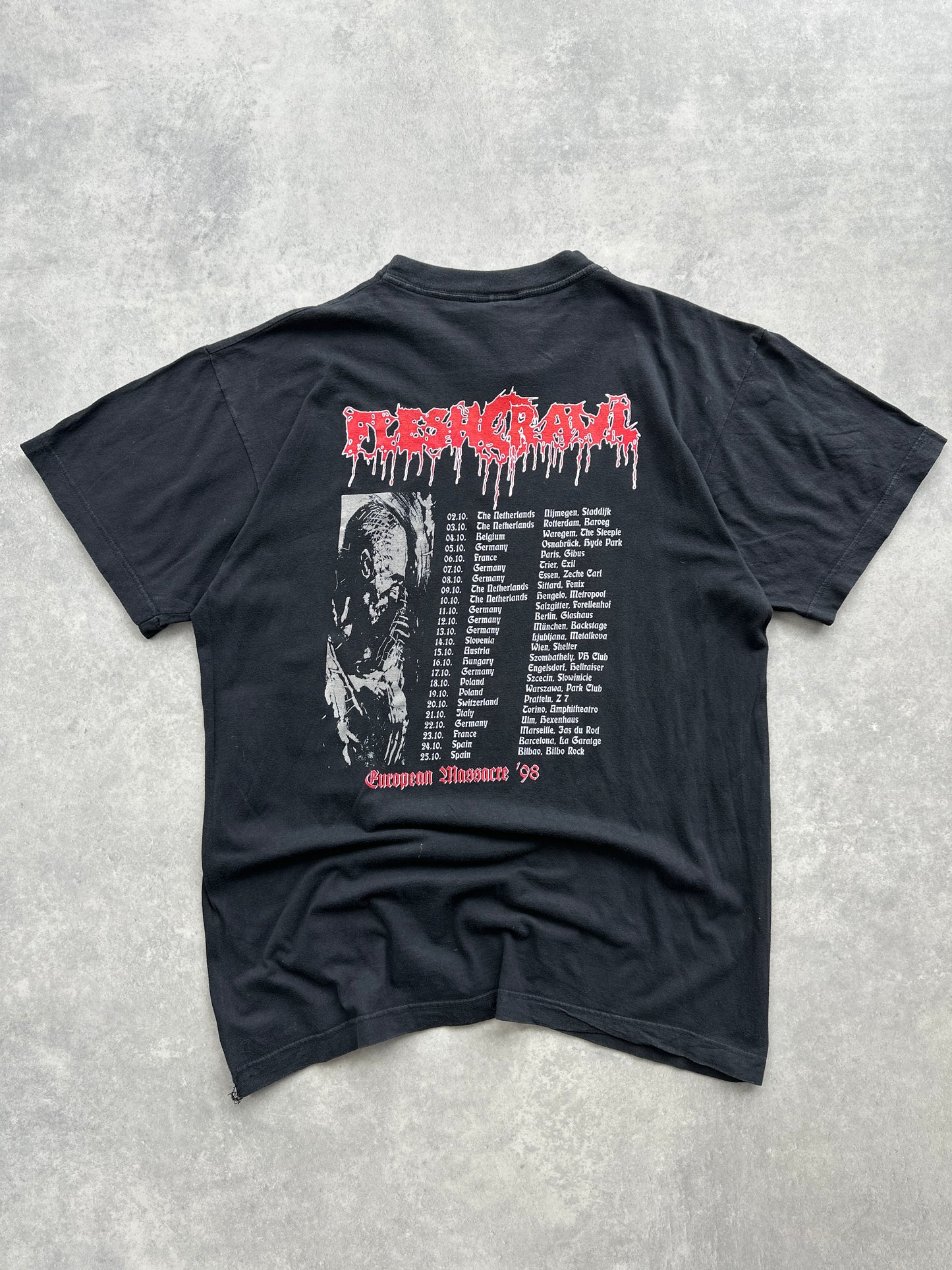 Fleshcrawl 98’ Tour muška bend majica (XL)
