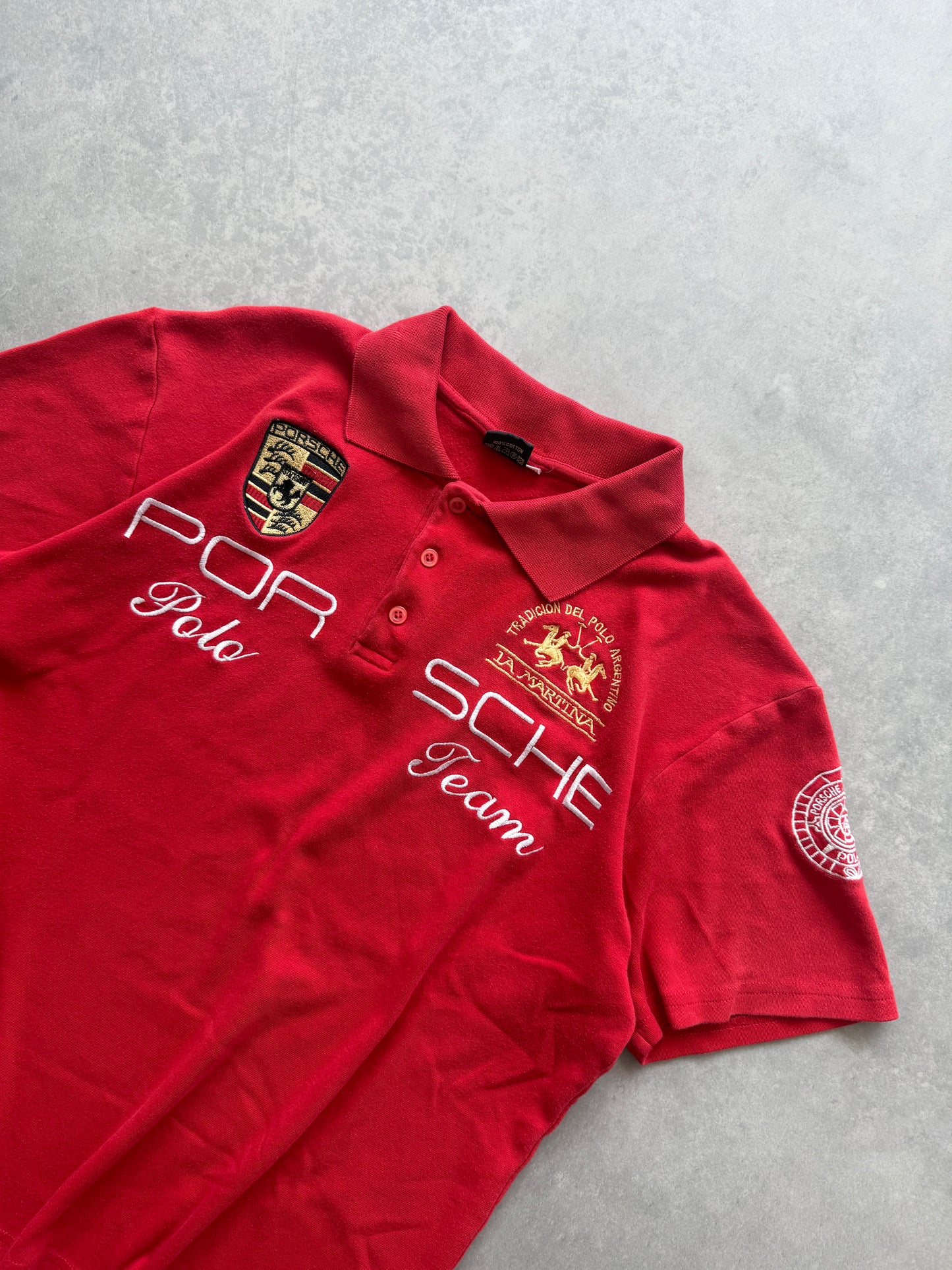 La Martina Porsche bootleg muška polo majica (L)
