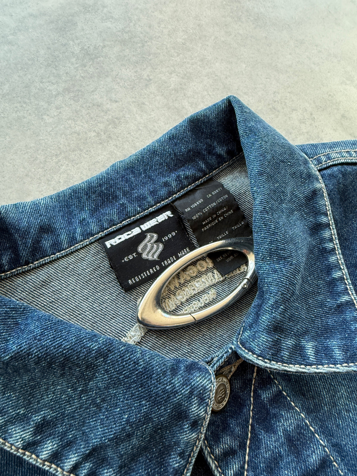 Rocawear Y2K muška baggy teksas jakna (L)