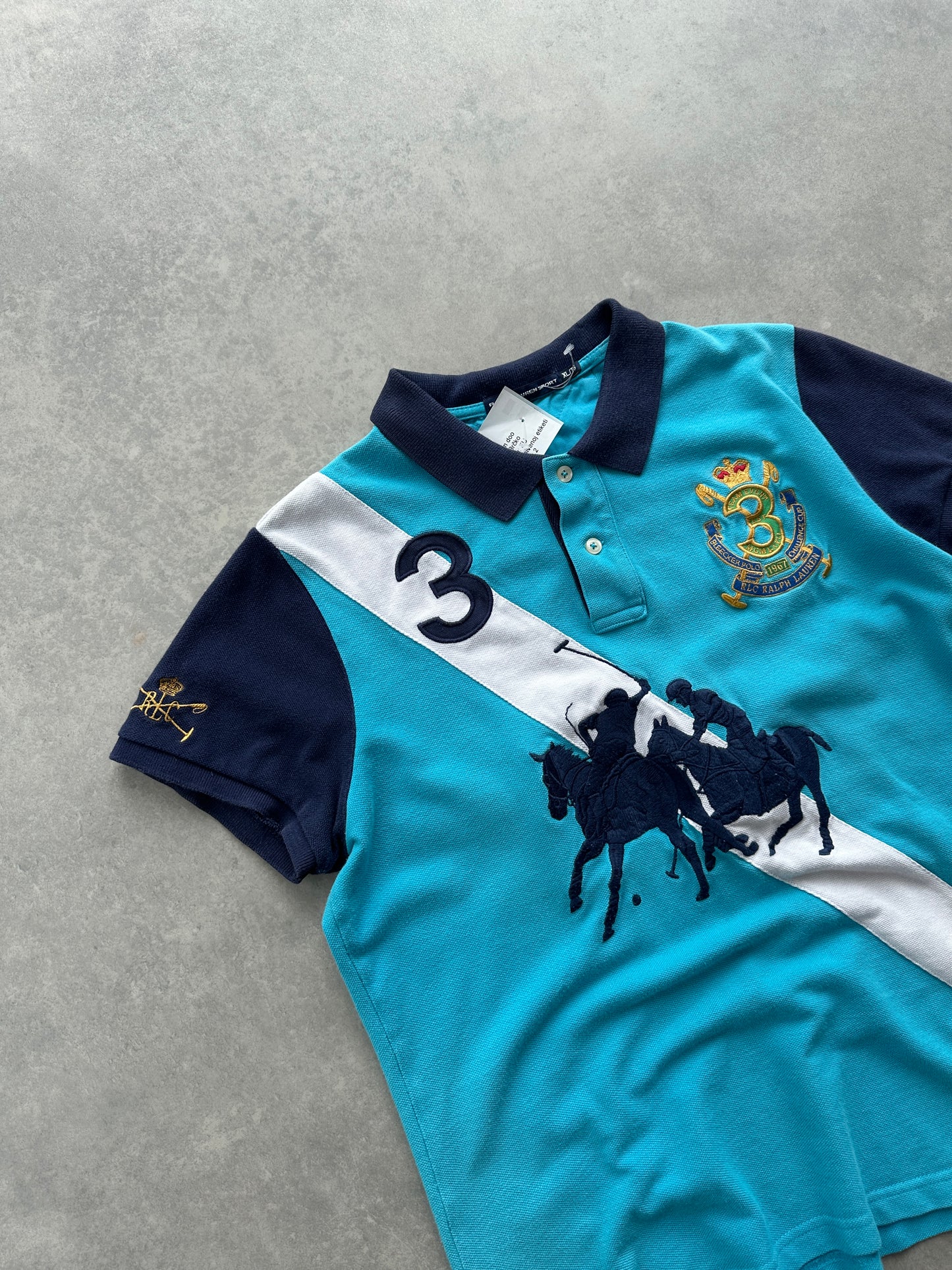 Ralph Lauren Sport 2000s ženska polo majica (XL)