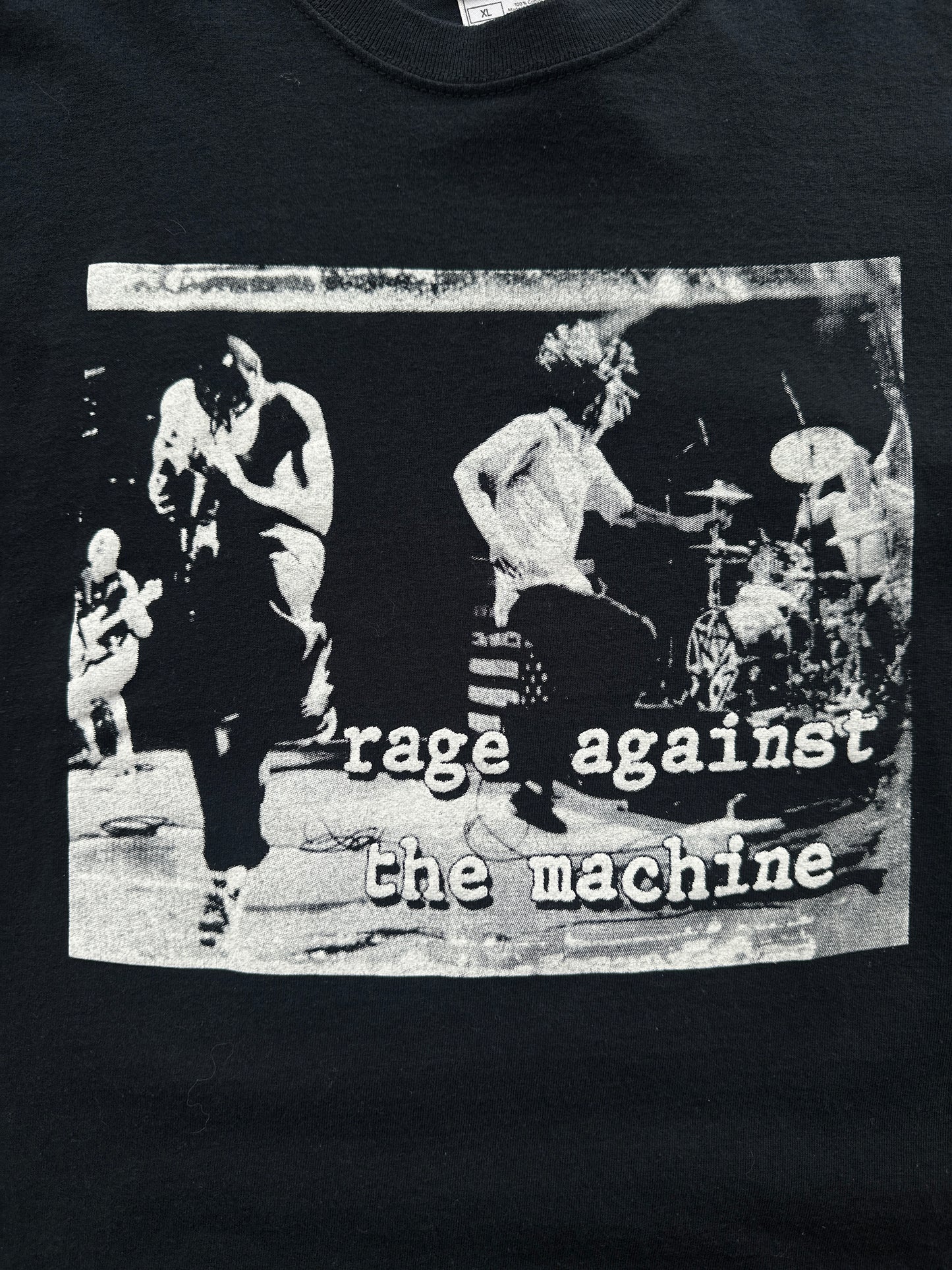 Rage Against the Machine muška crna majica (XL)