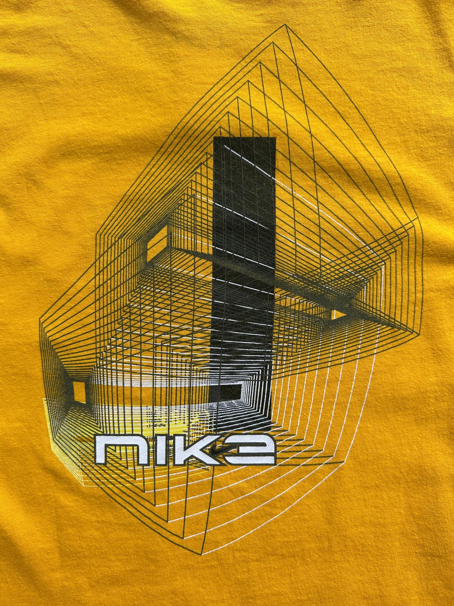 Nike 2000s ženska zuta majica (M)