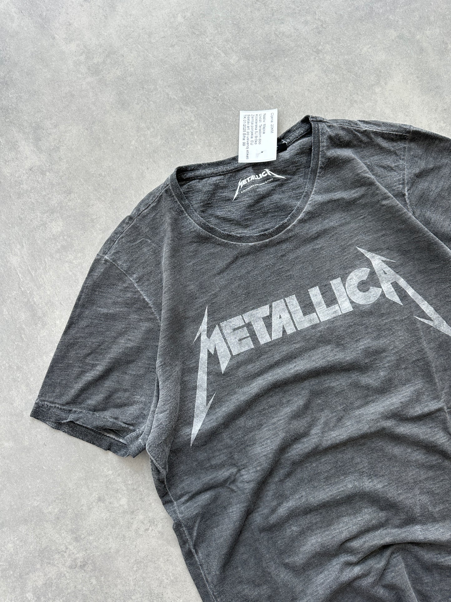 Metallica muška siva majica (L)