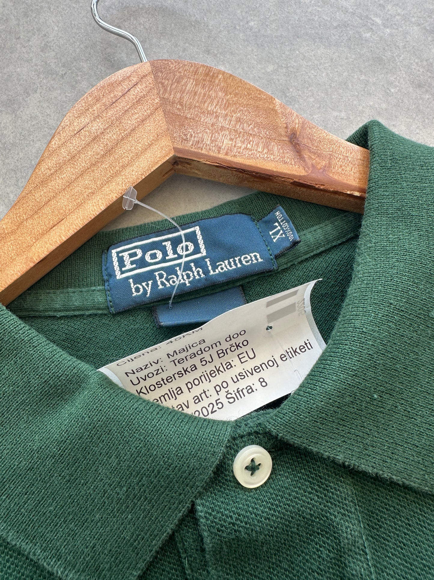 Polo by Ralph Lauren muška zelena polo majica (XL)