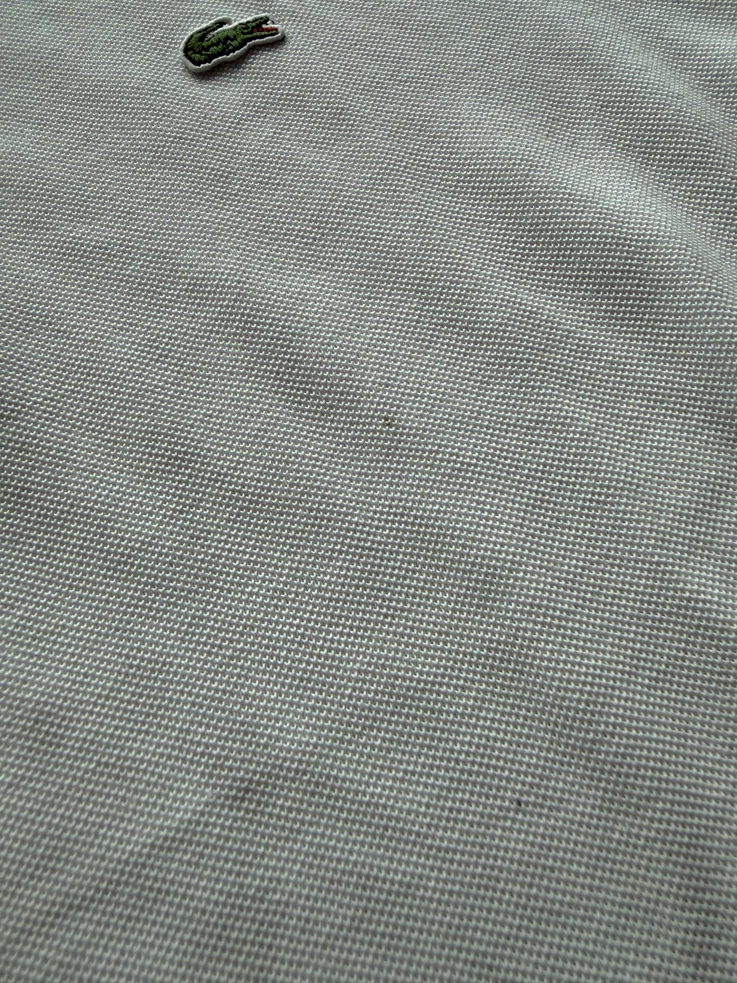 Lacoste muška retro bijela majica (M)