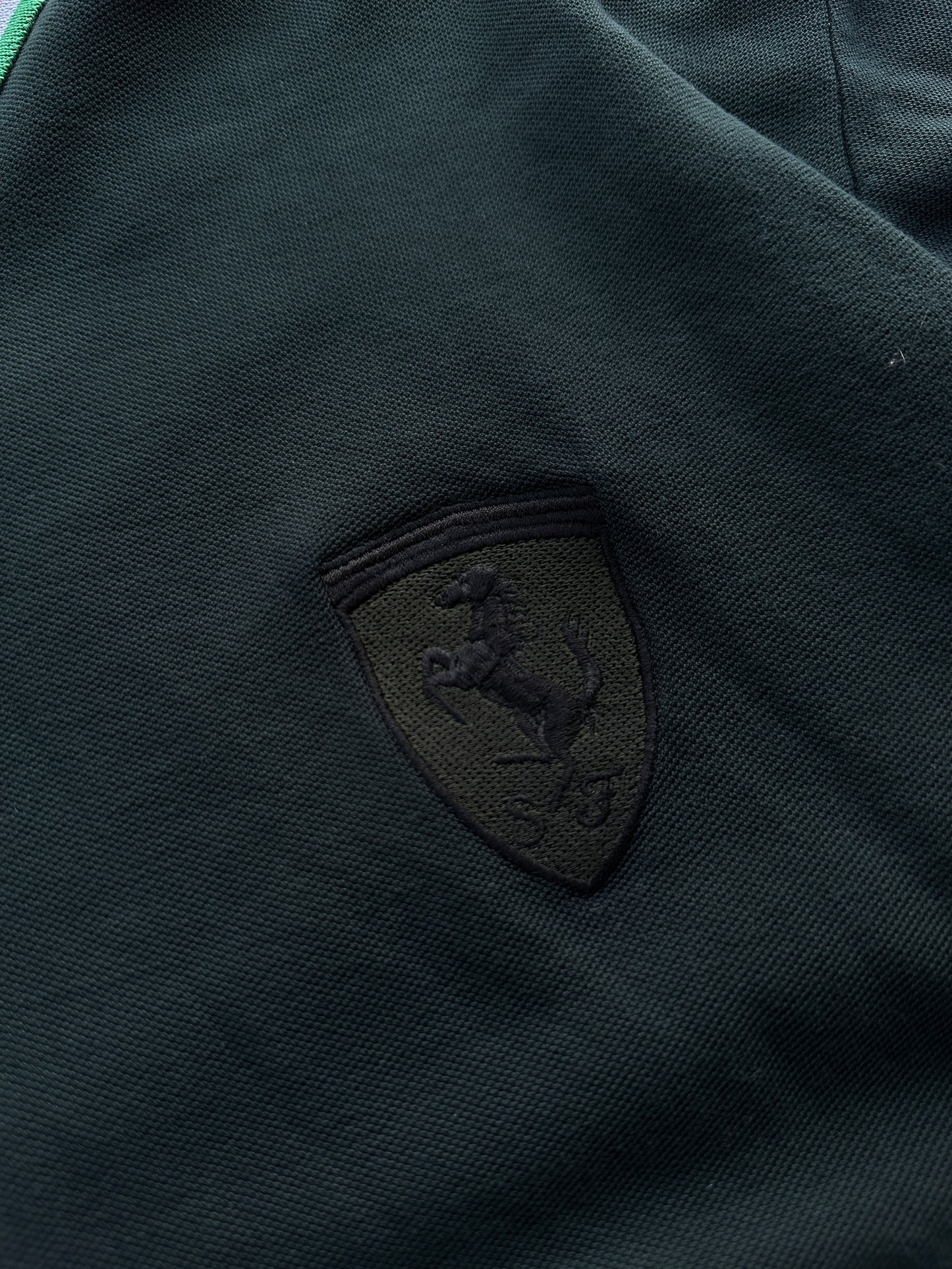Ferrari muška crna polo majica (XL)