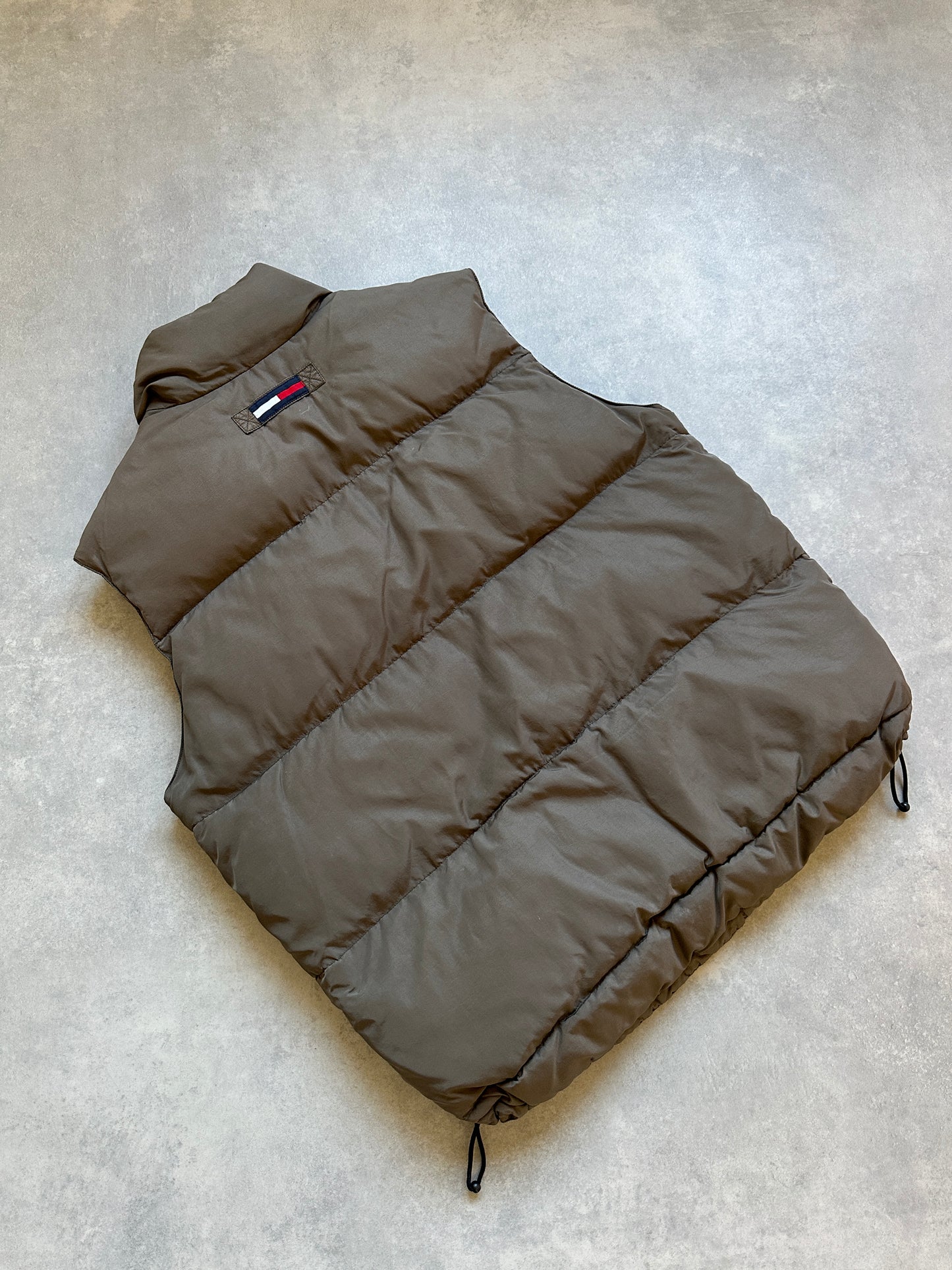 Tommy Hilfiger vintage muški puffer prsluk (L)