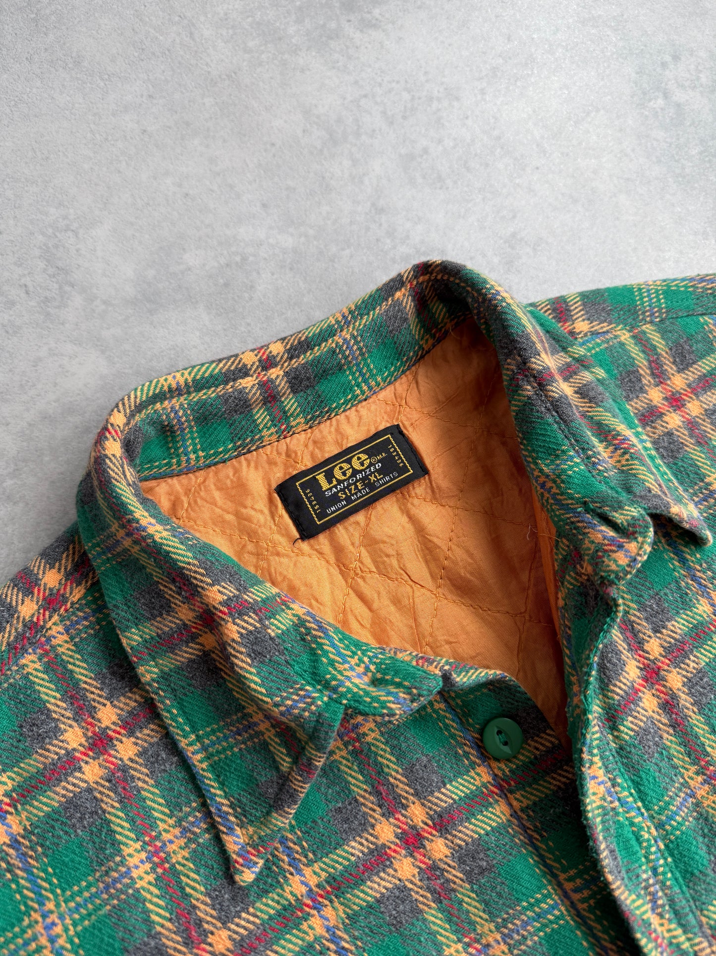Lee vintage muški karirani prsluk (XL)