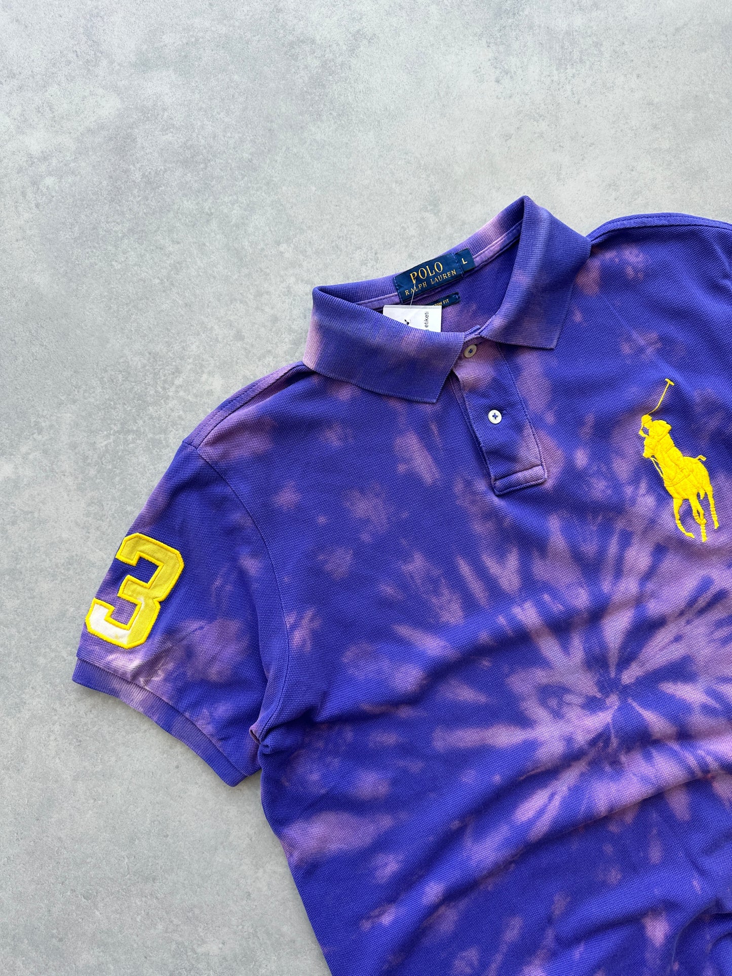 Polo by Ralph Lauren tiedye muška polo majica (L)
