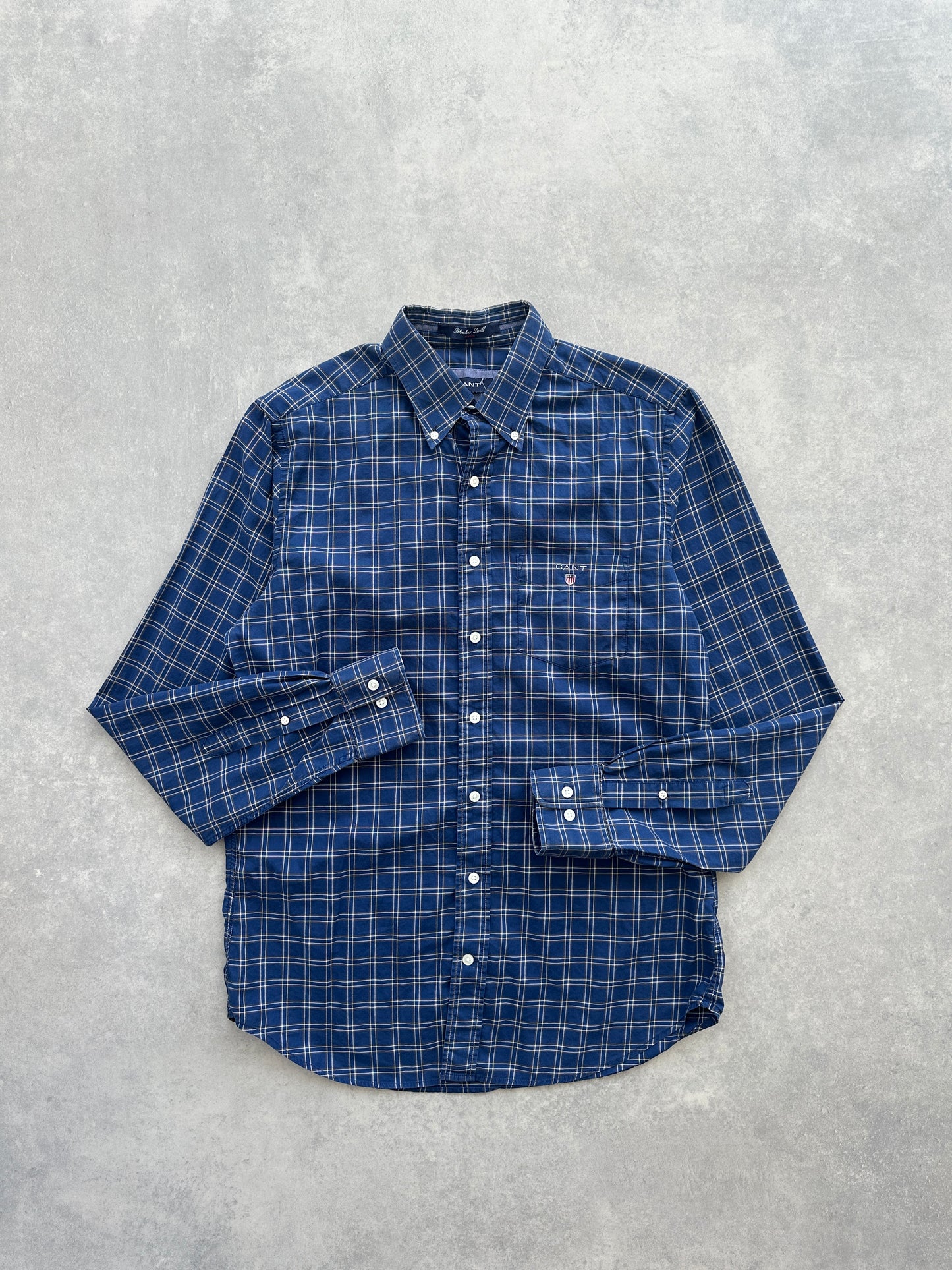 Gant muška karirana slim fit košulja (M)
