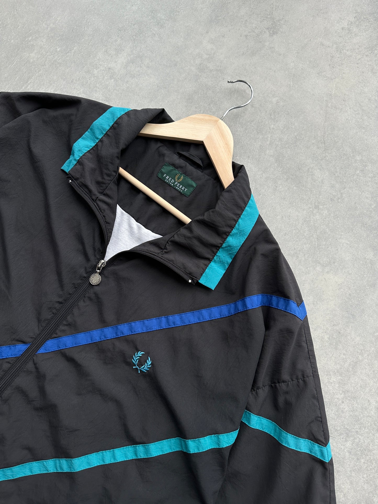 Fred Perry vintage 90s muška šuškava dukserica (XL)