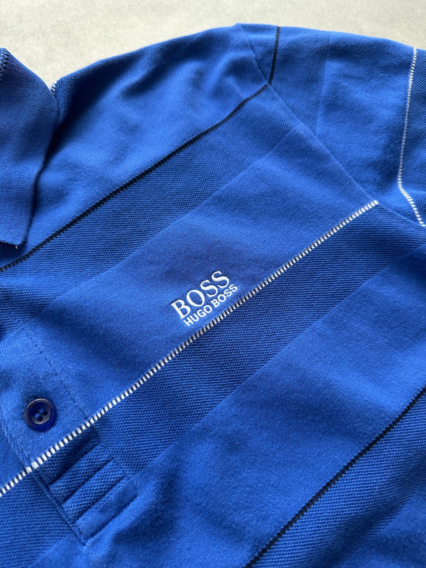 Hugo Boss muška plava majica (M)