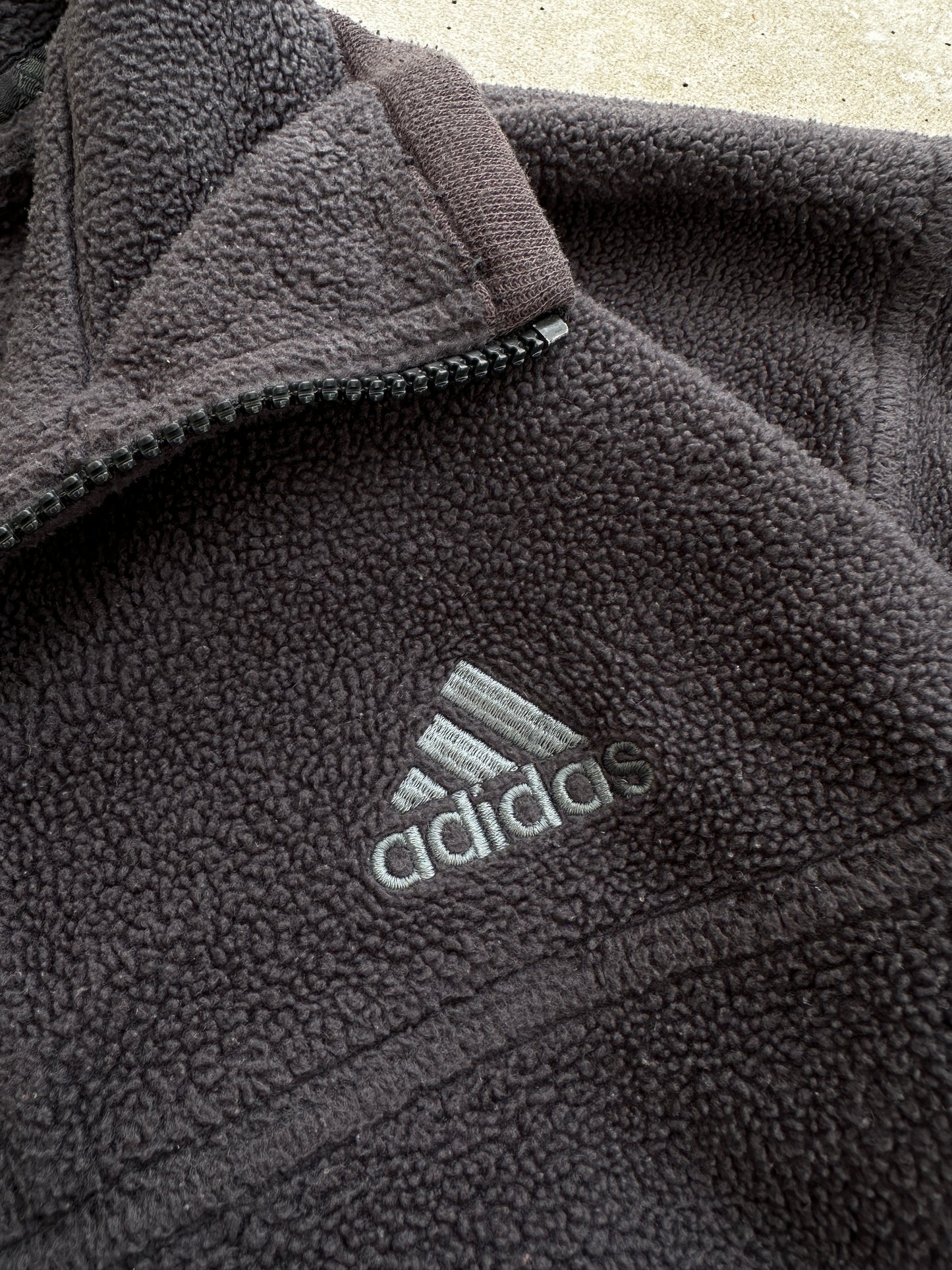 Adidas 1/4 zip vintage 90s muška fleece dukserica (S)