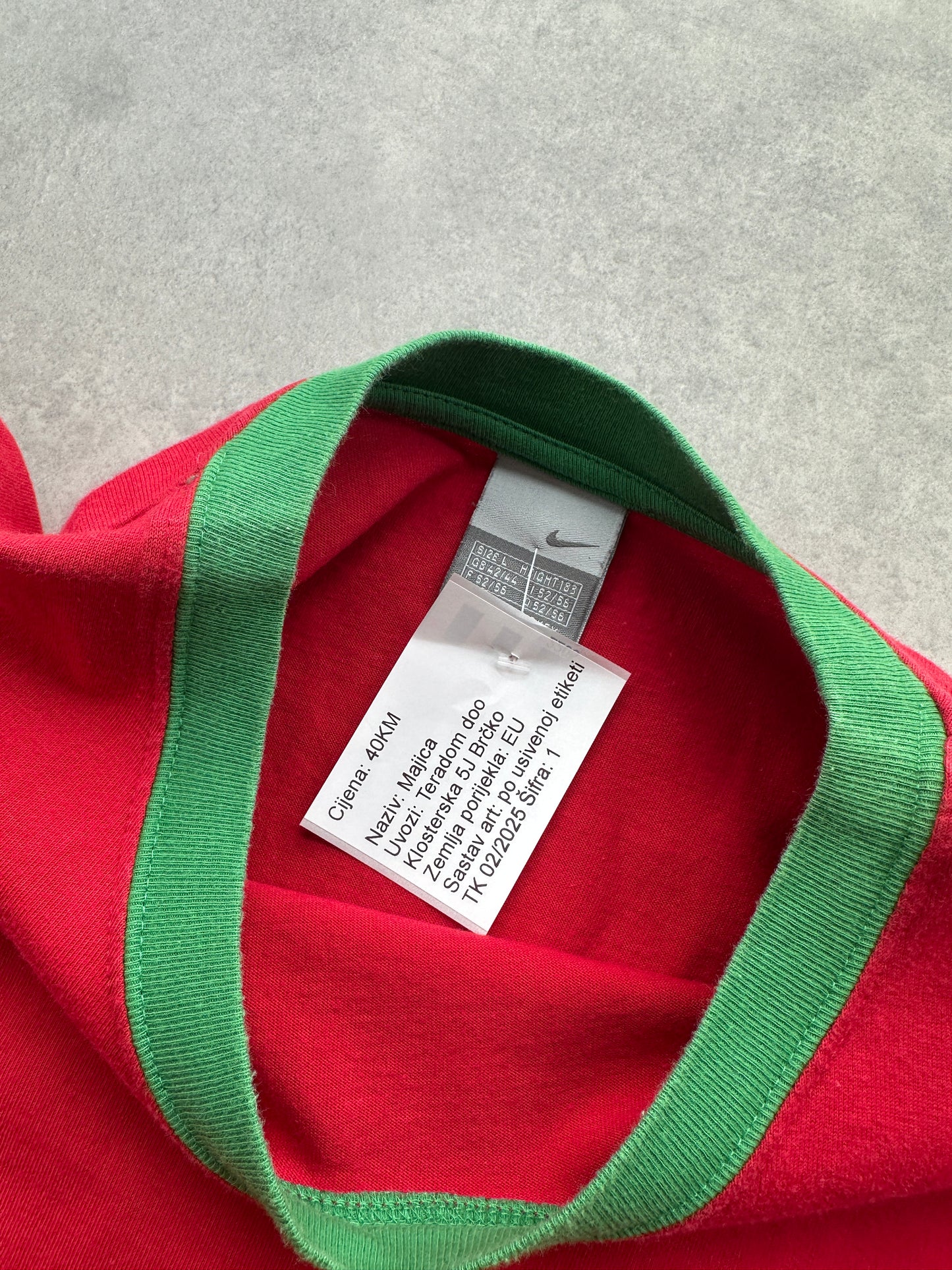 Nike x Ronaldo R9 vintage 2000s muška majica (M)