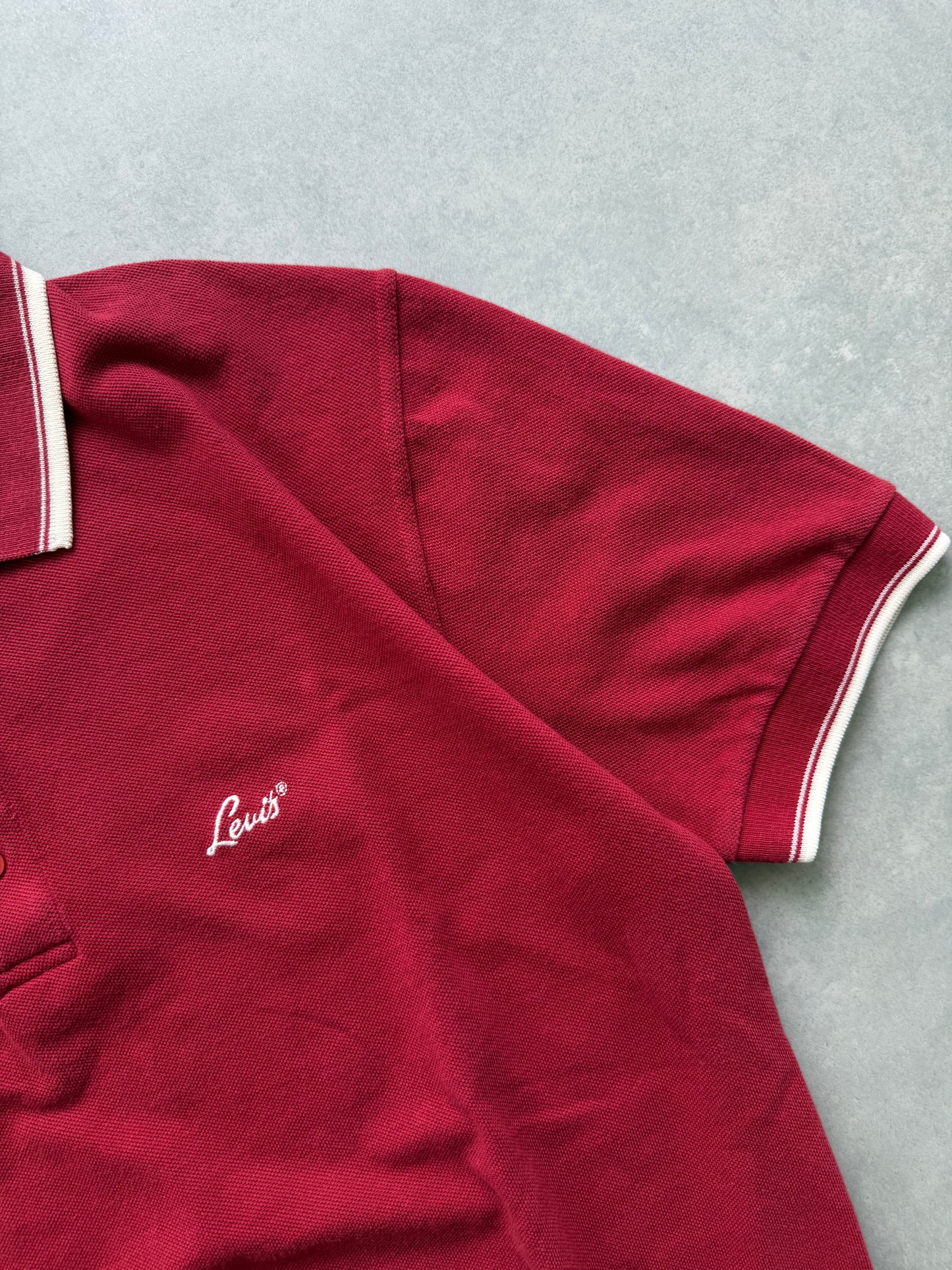 Levis muška bordo polo majica (L)