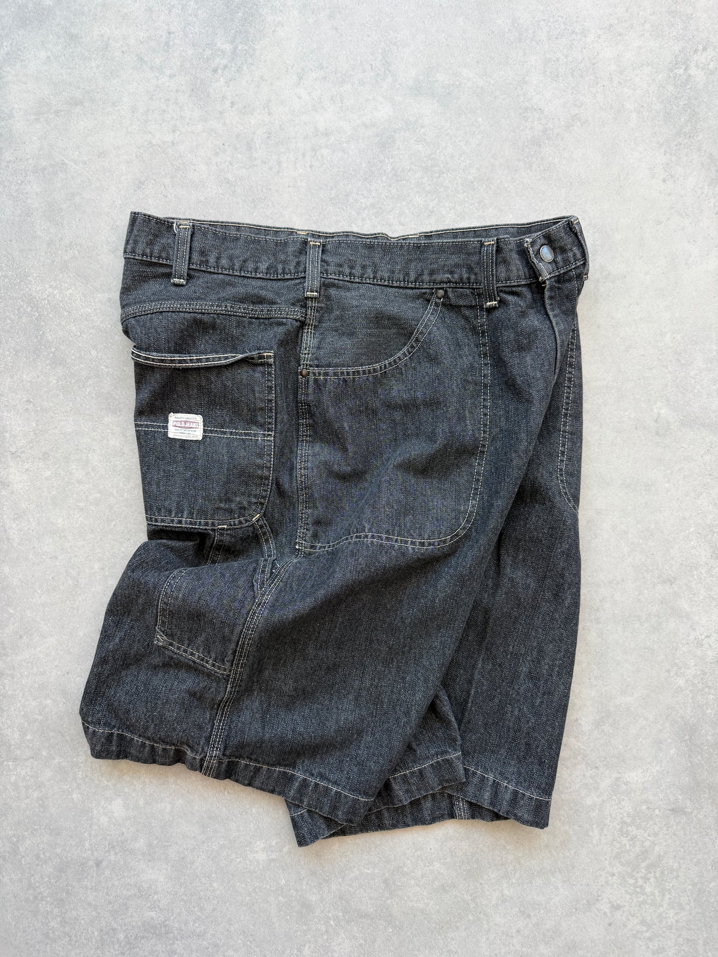 Polo Jeans Ralph Lauren vintage muški carpenter teksas šorc (XL)
