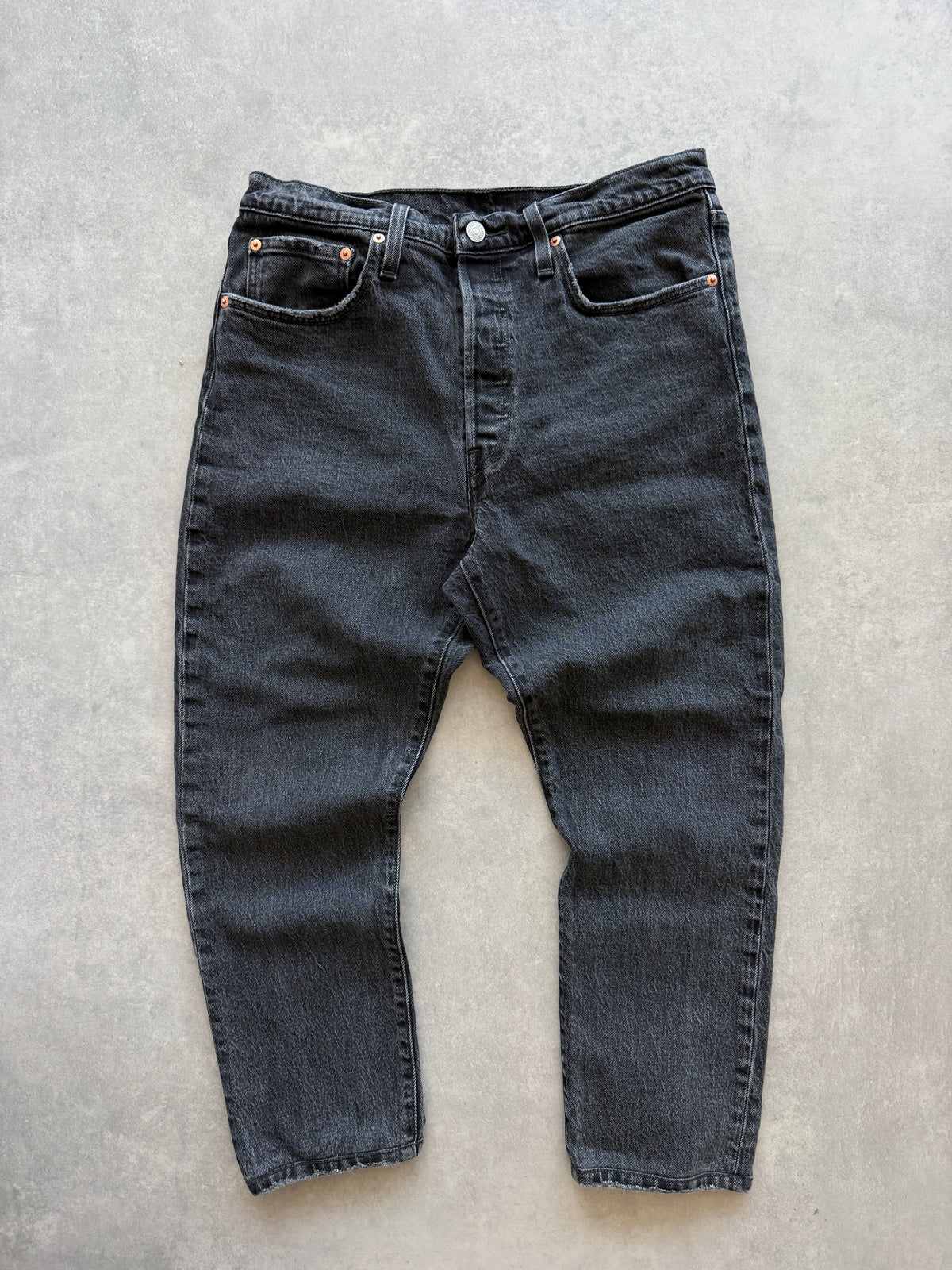 Levis 501 S ženske crne farmerke (31x28)
