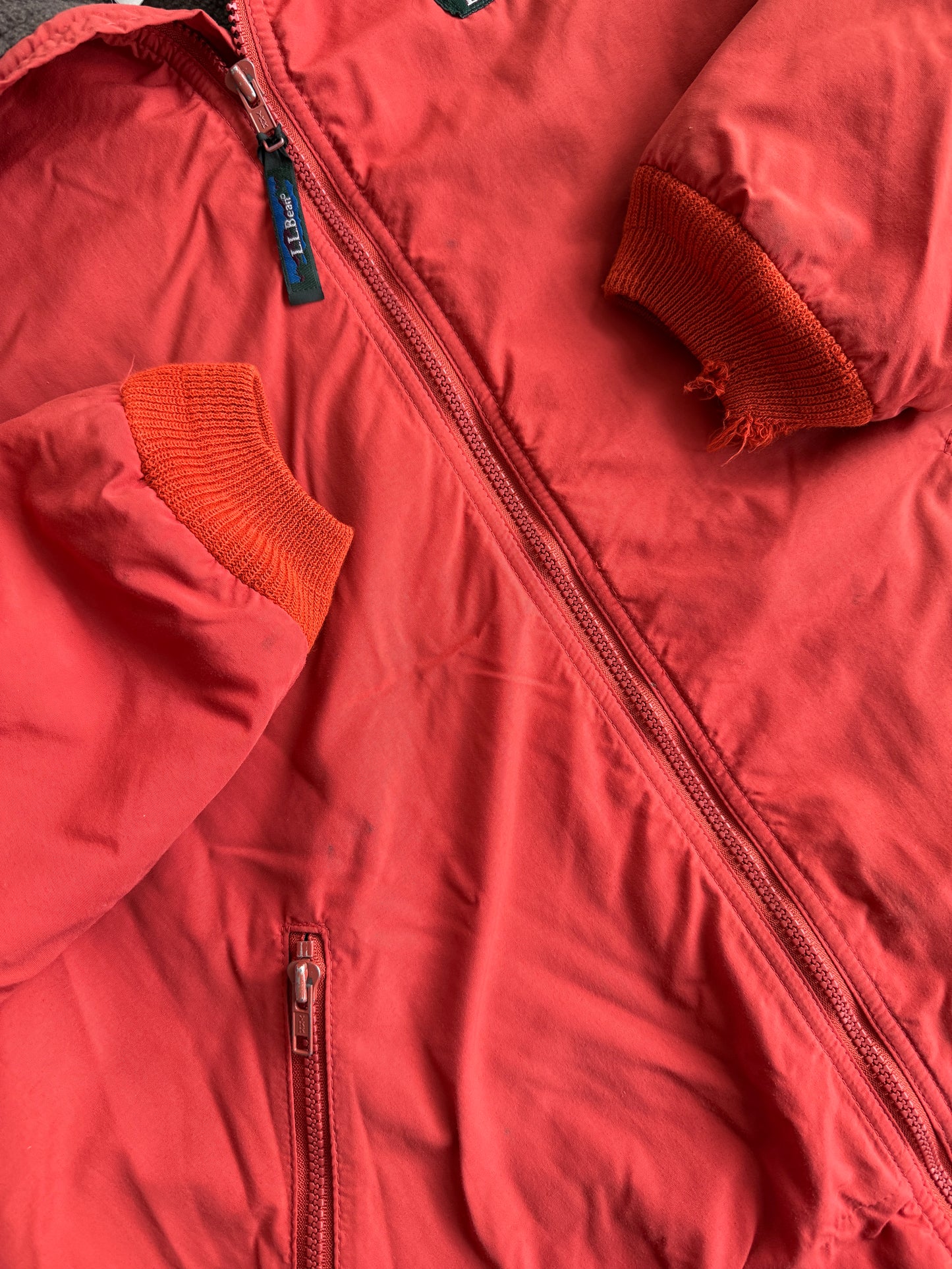 LL Bean vintage muška crvena jakna (L)