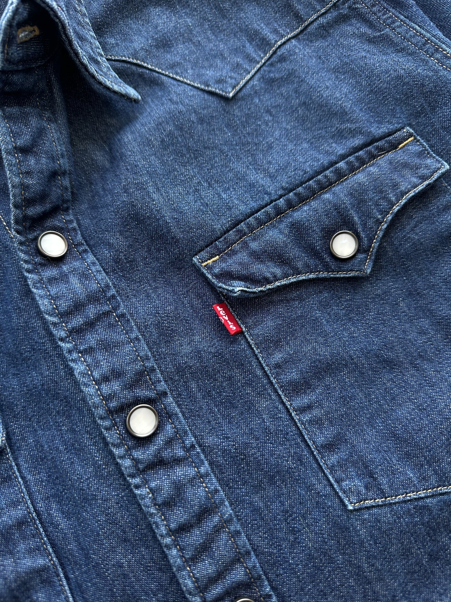 Levis muška teksas košulja (S)