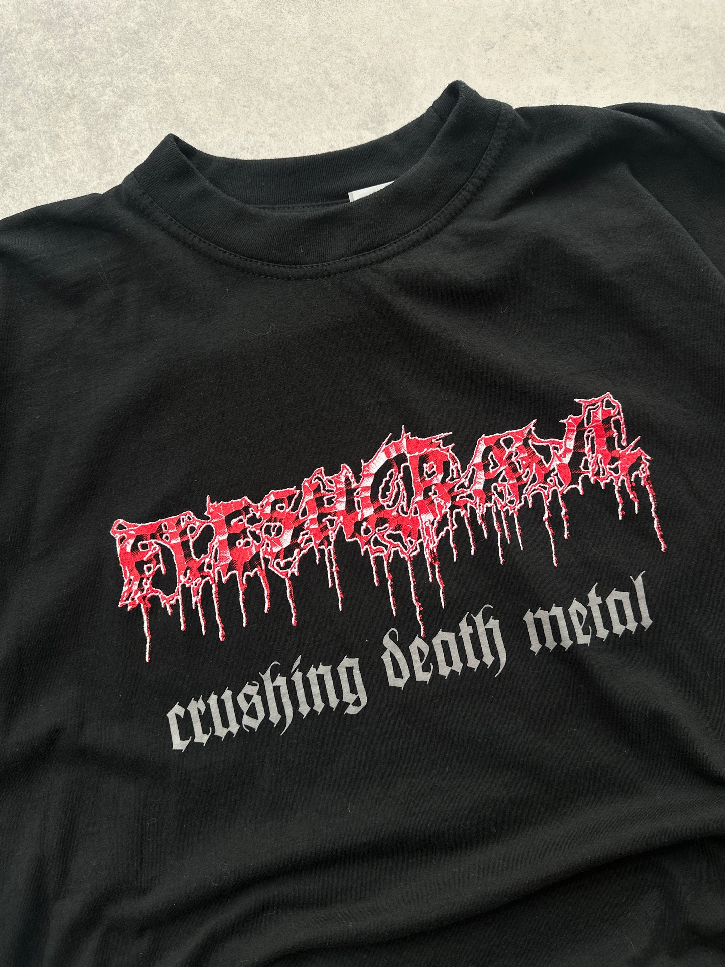 Fleshcrawl CDM retro muška bend majica (XL)